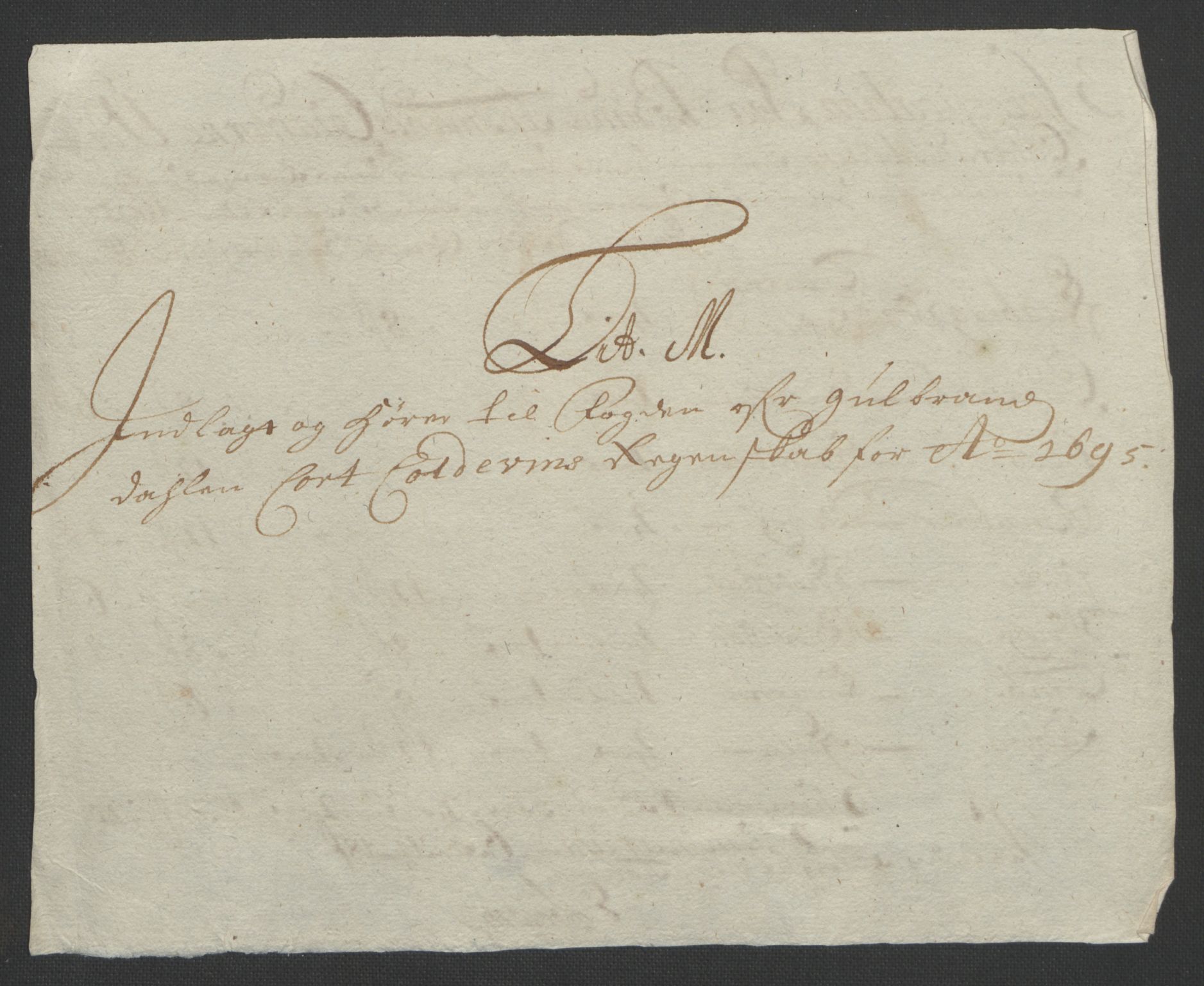 Rentekammeret inntil 1814, Reviderte regnskaper, Fogderegnskap, AV/RA-EA-4092/R17/L1169: Fogderegnskap Gudbrandsdal, 1695, p. 165