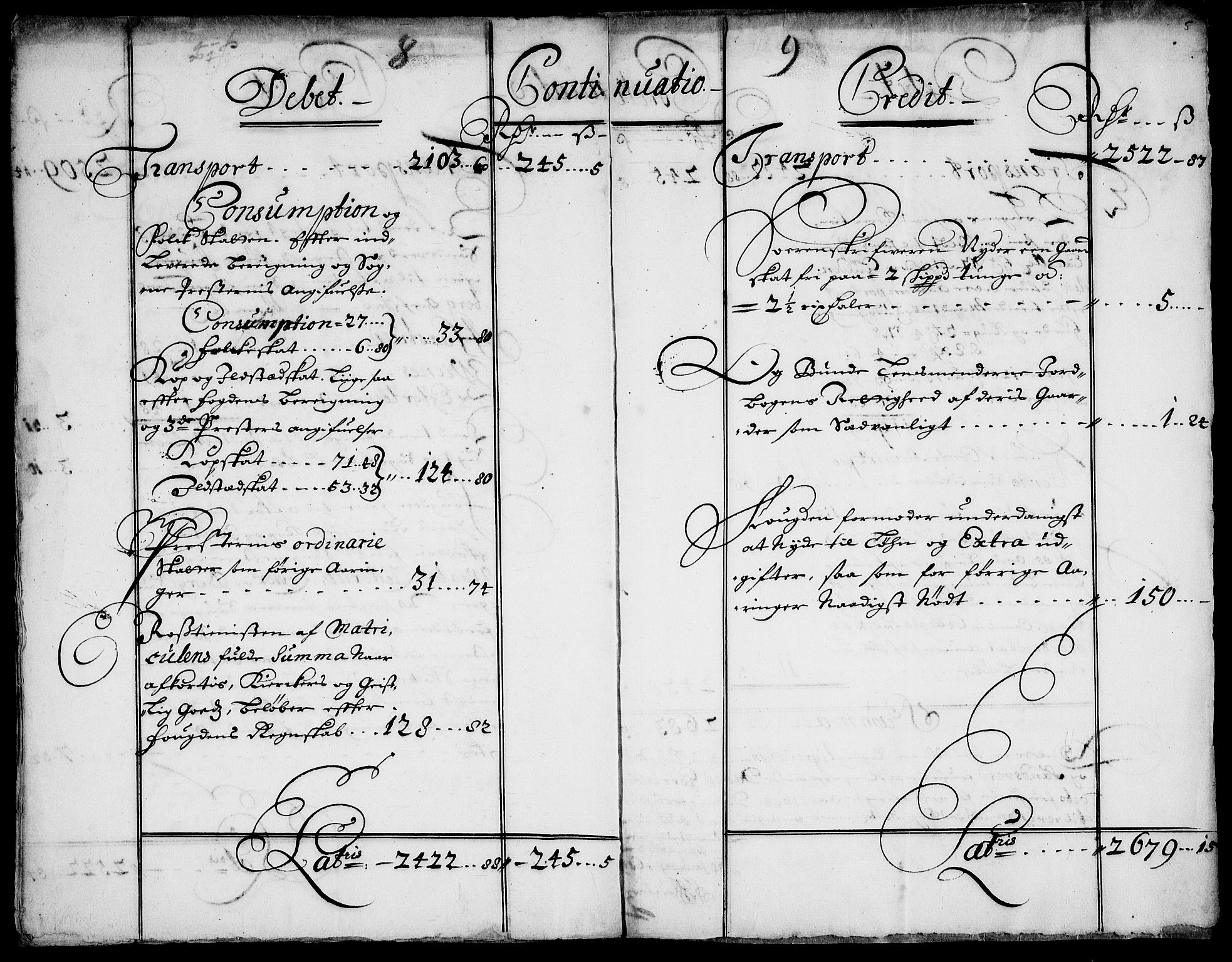 Danske Kanselli, Skapsaker, AV/RA-EA-4061/F/L0090: Skap 15, pakke 260, 1679-1698, p. 138