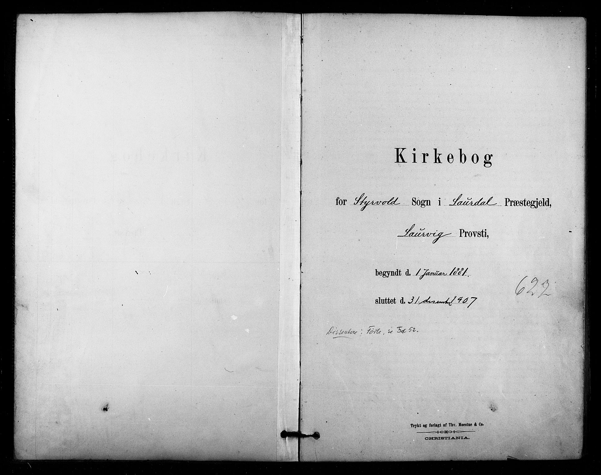 Lardal kirkebøker, SAKO/A-350/F/Fd/L0001: Parish register (official) no. IV 1, 1881-1907