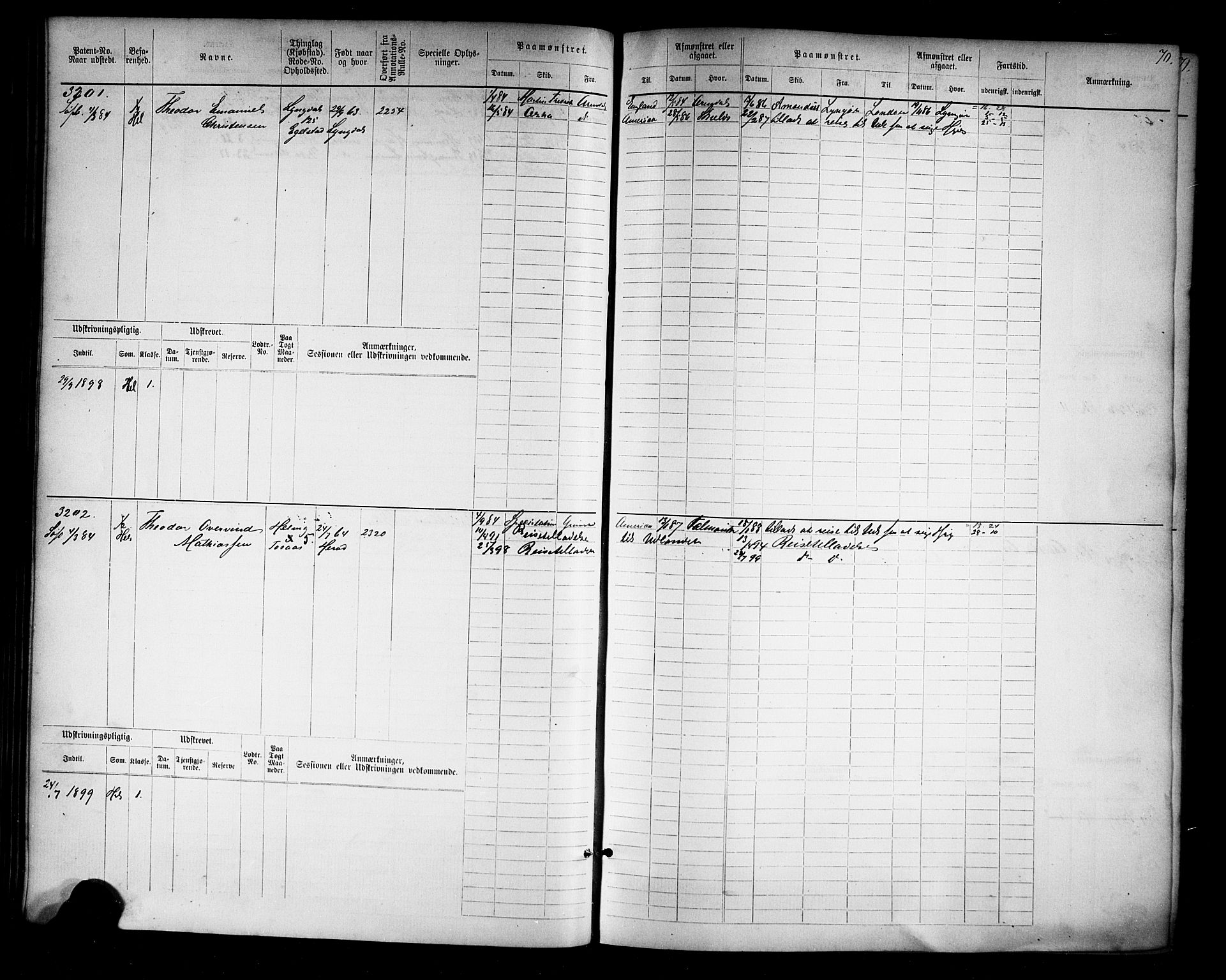 Farsund mønstringskrets, AV/SAK-2031-0017/F/Fb/L0019: Hovedrulle nr 3067-3832, Z-11, 1882-1922, p. 73