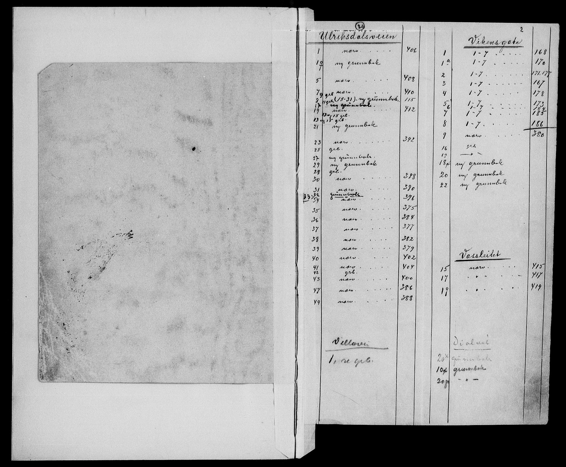 Byfogd og Byskriver i Bergen, SAB/A-3401/03/03AdD/L0061: Mortgage register no. A.d.D.61, 1894-1936