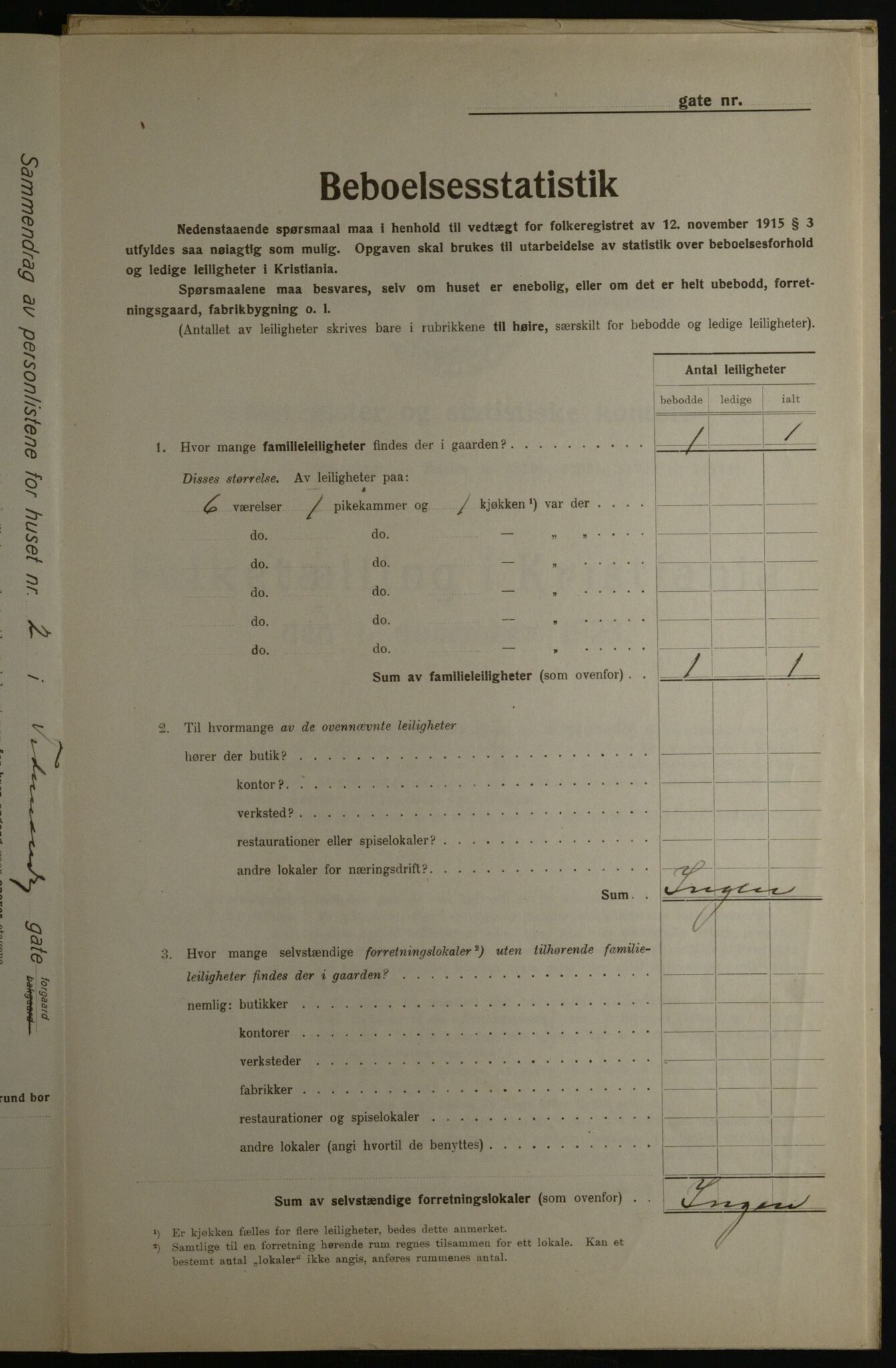 OBA, Municipal Census 1923 for Kristiania, 1923, p. 123223