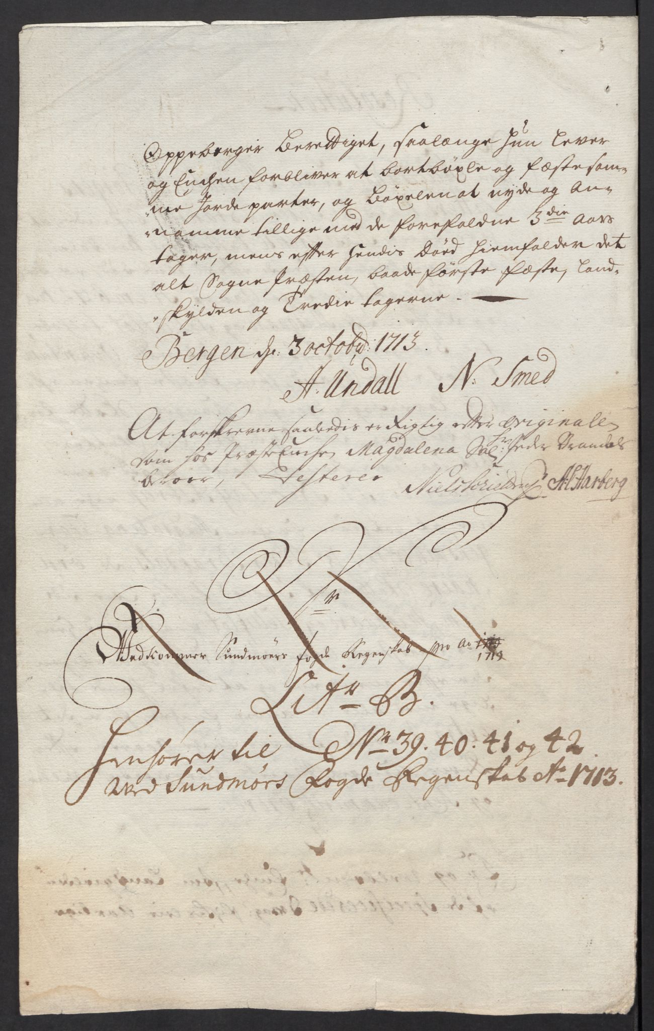 Rentekammeret inntil 1814, Reviderte regnskaper, Fogderegnskap, AV/RA-EA-4092/R54/L3565: Fogderegnskap Sunnmøre, 1712-1713, p. 550