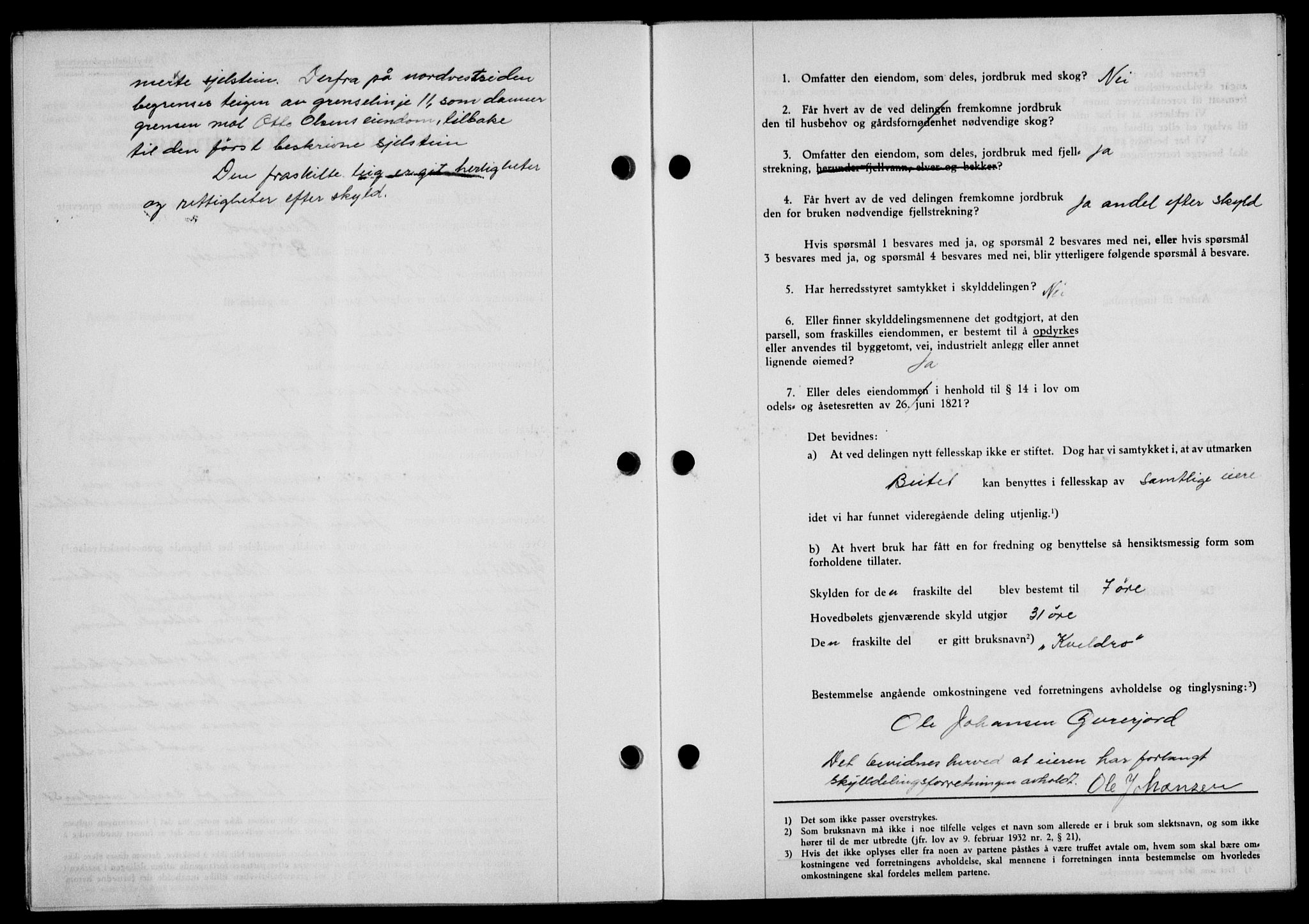 Lofoten sorenskriveri, SAT/A-0017/1/2/2C/L0004a: Mortgage book no. 4a, 1938-1938, Diary no: : 2399/1938