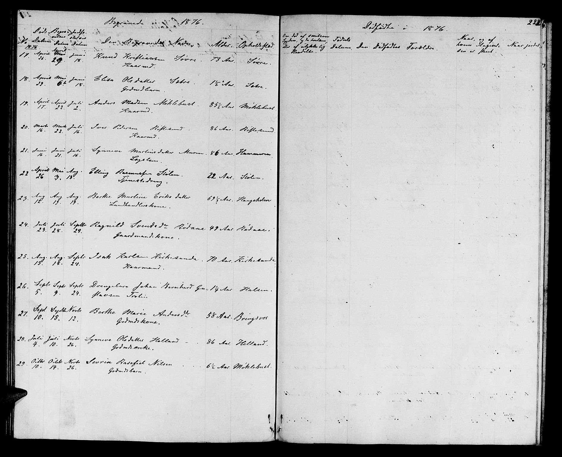 Ministerialprotokoller, klokkerbøker og fødselsregistre - Møre og Romsdal, AV/SAT-A-1454/503/L0047: Parish register (copy) no. 503C02, 1854-1884, p. 222