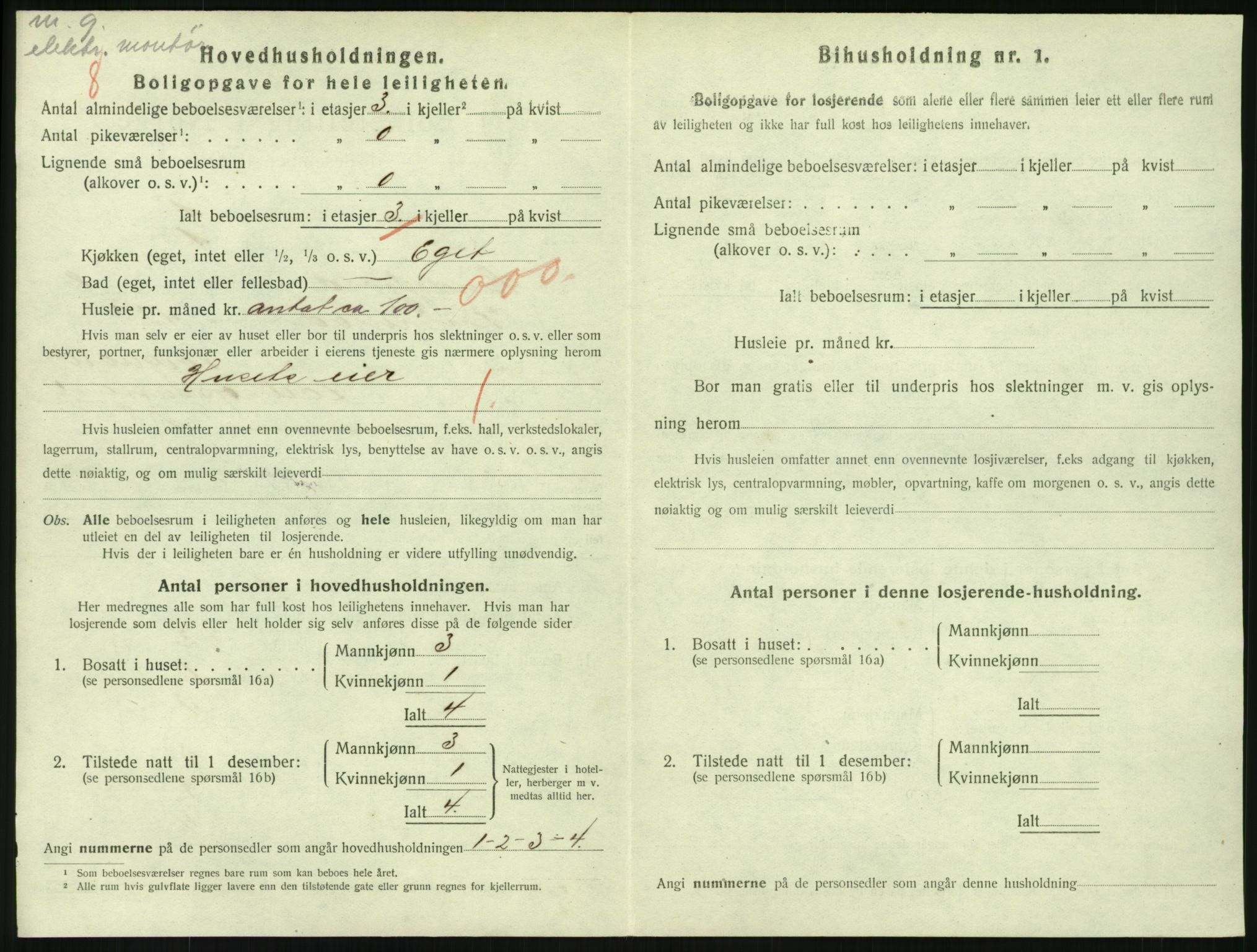 SAKO, 1920 census for Sandefjord, 1920, p. 3327