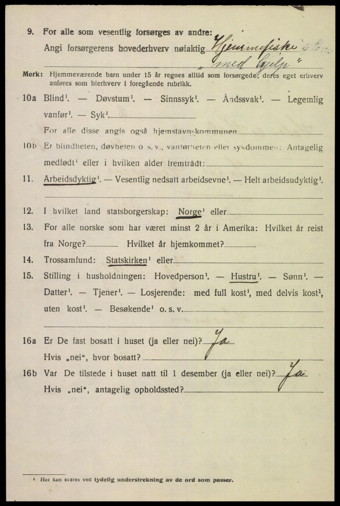 SAK, 1920 census for Halse og Harkmark, 1920, p. 3031