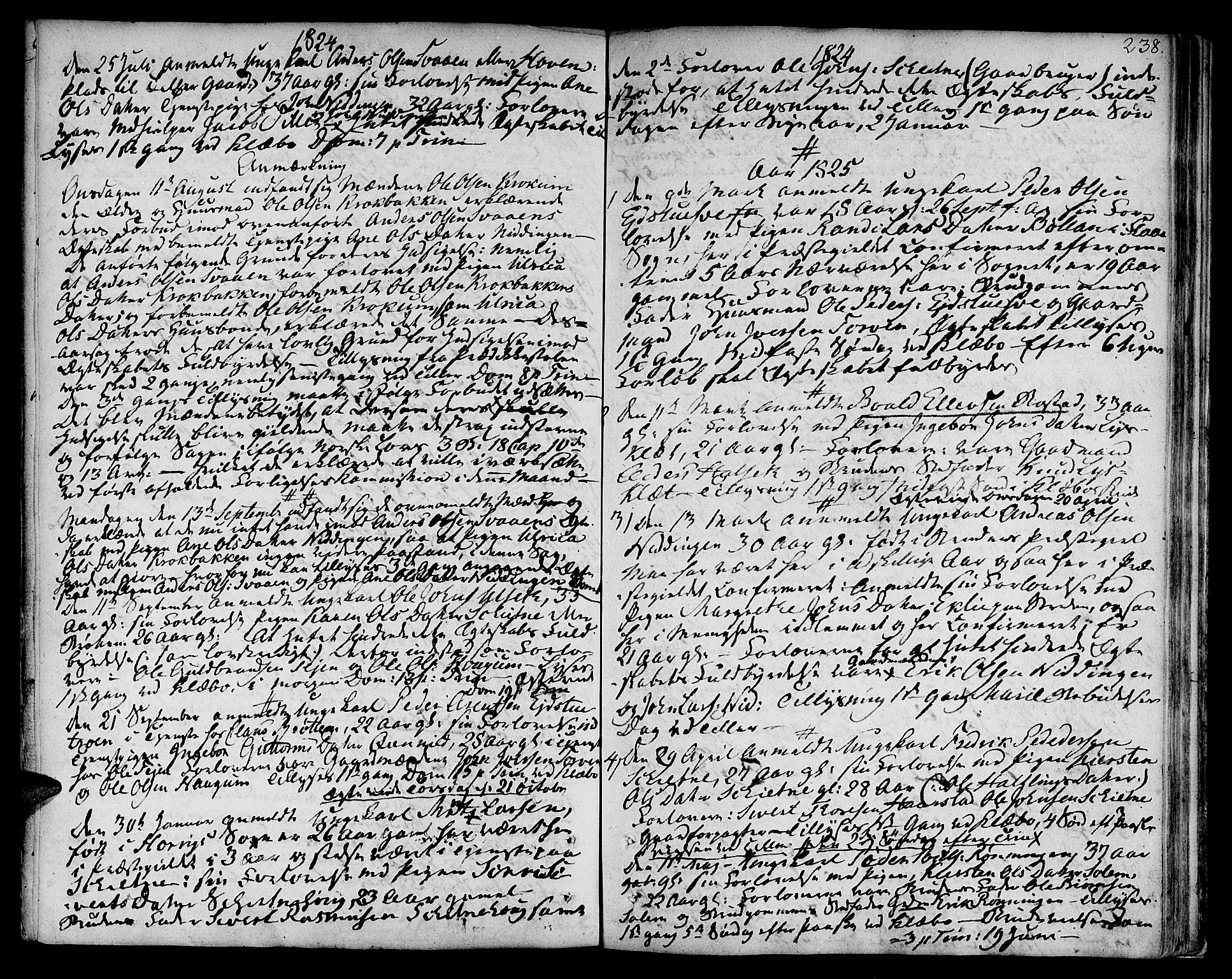 Ministerialprotokoller, klokkerbøker og fødselsregistre - Sør-Trøndelag, SAT/A-1456/618/L0438: Parish register (official) no. 618A03, 1783-1815, p. 238
