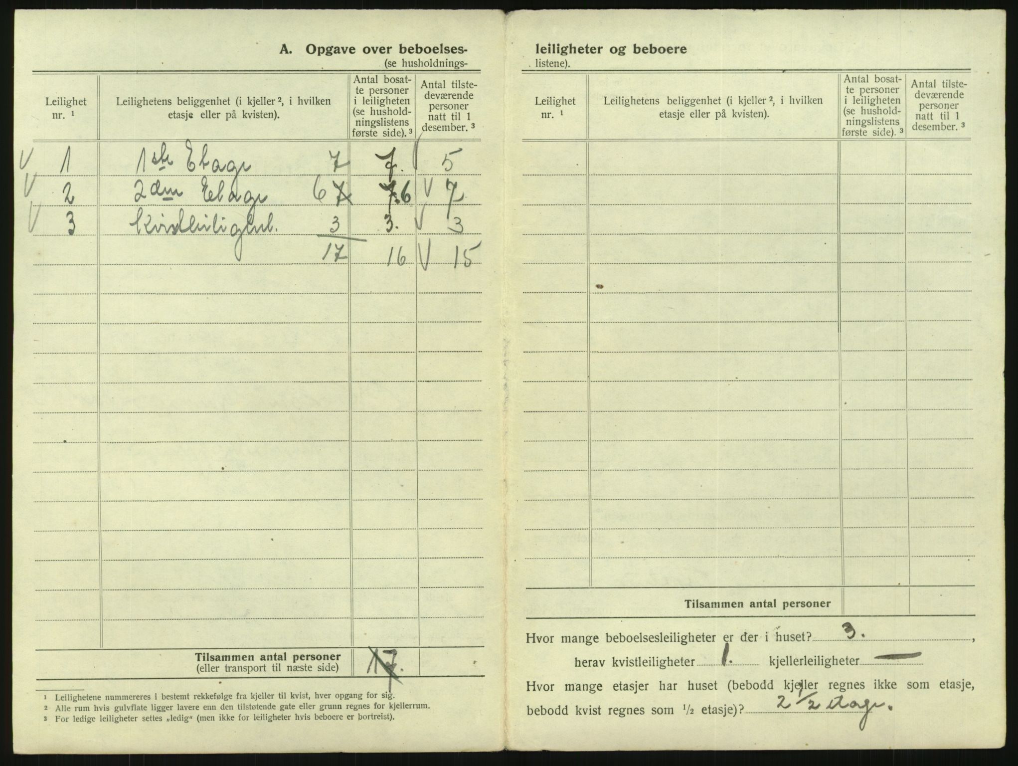 SAO, 1920 census for Kristiania, 1920, p. 19811