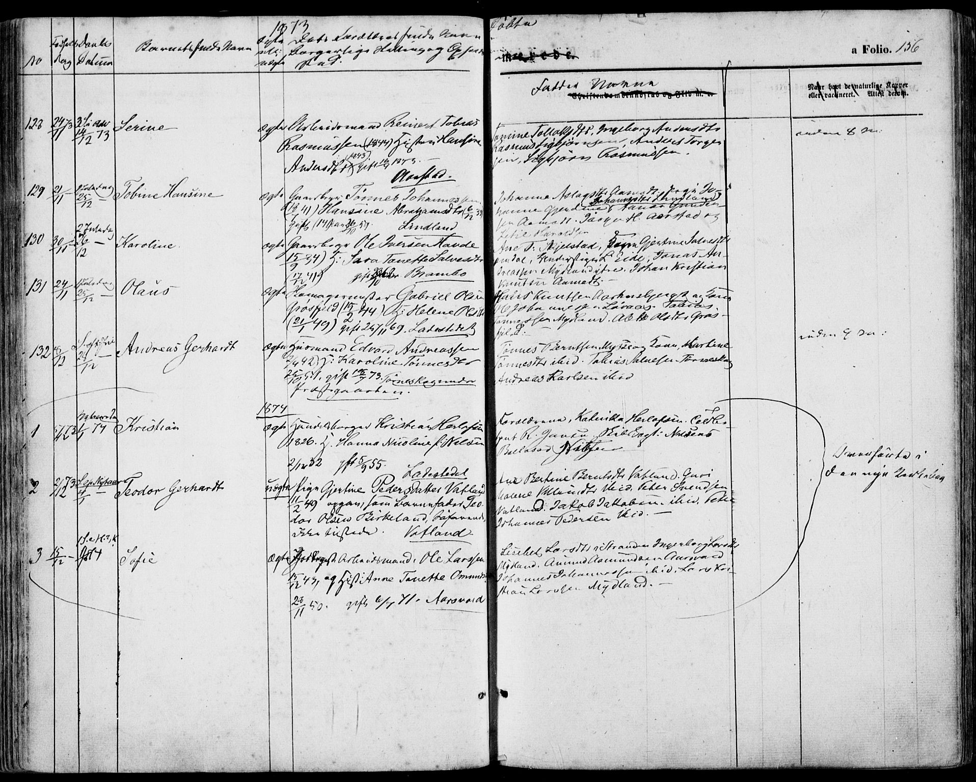 Sokndal sokneprestkontor, SAST/A-101808: Parish register (official) no. A 9, 1857-1874, p. 156