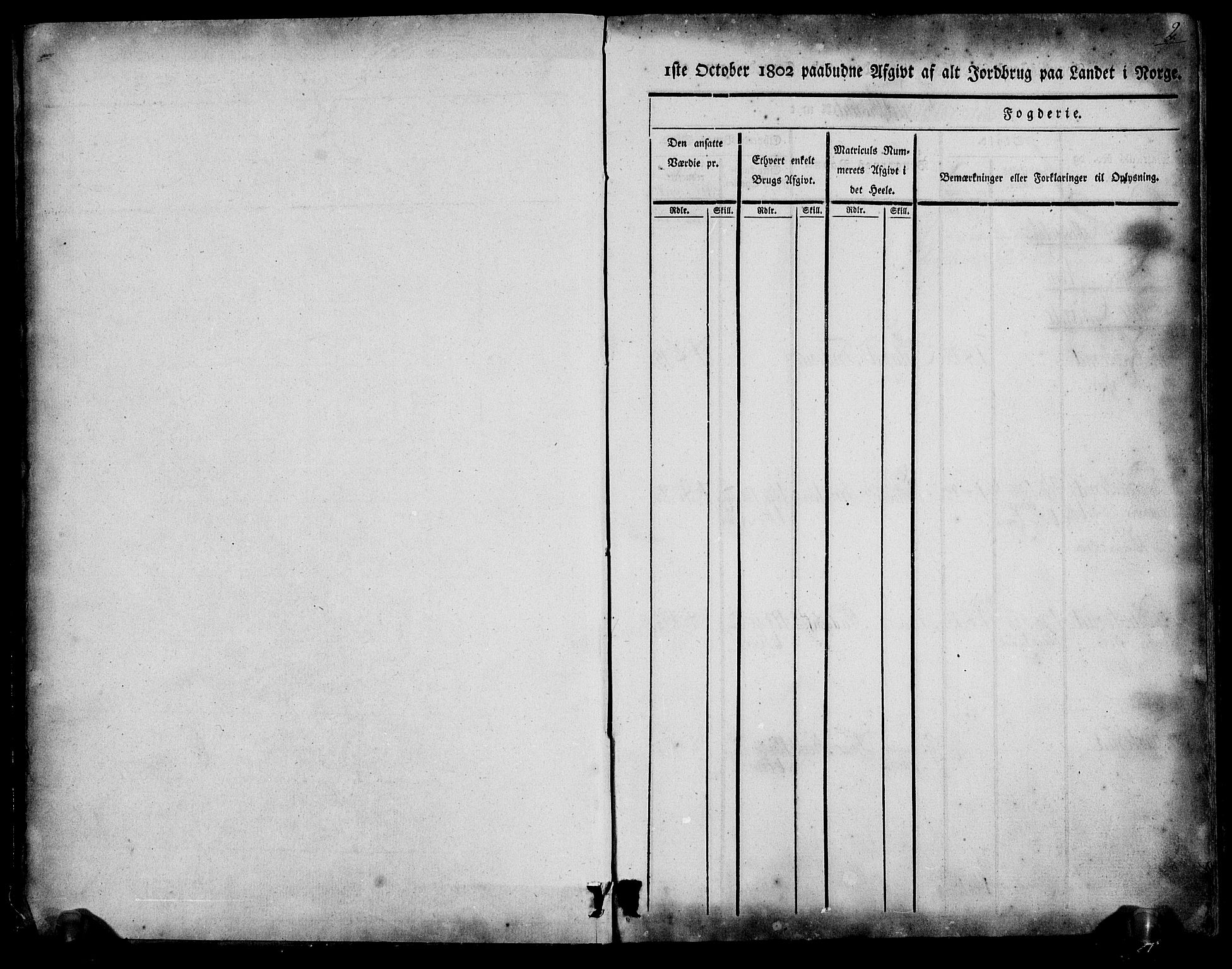 Rentekammeret inntil 1814, Realistisk ordnet avdeling, AV/RA-EA-4070/N/Ne/Nea/L0064: Buskerud fogderi. Kommisjonsprotokoll for Lier prestegjeld, 1803, p. 2