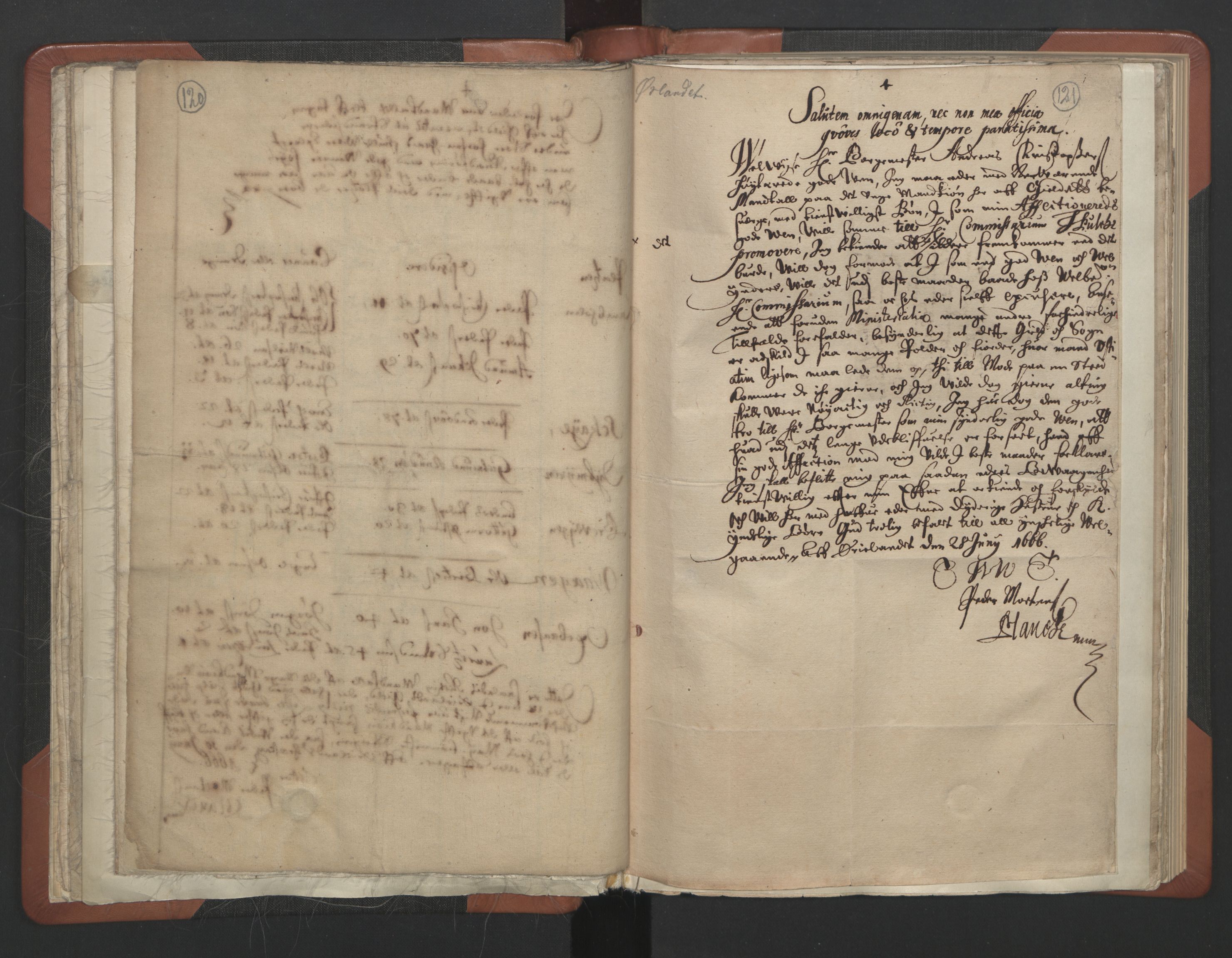 RA, Vicar's Census 1664-1666, no. 30: Fosen deanery, 1664-1666, p. 120-121