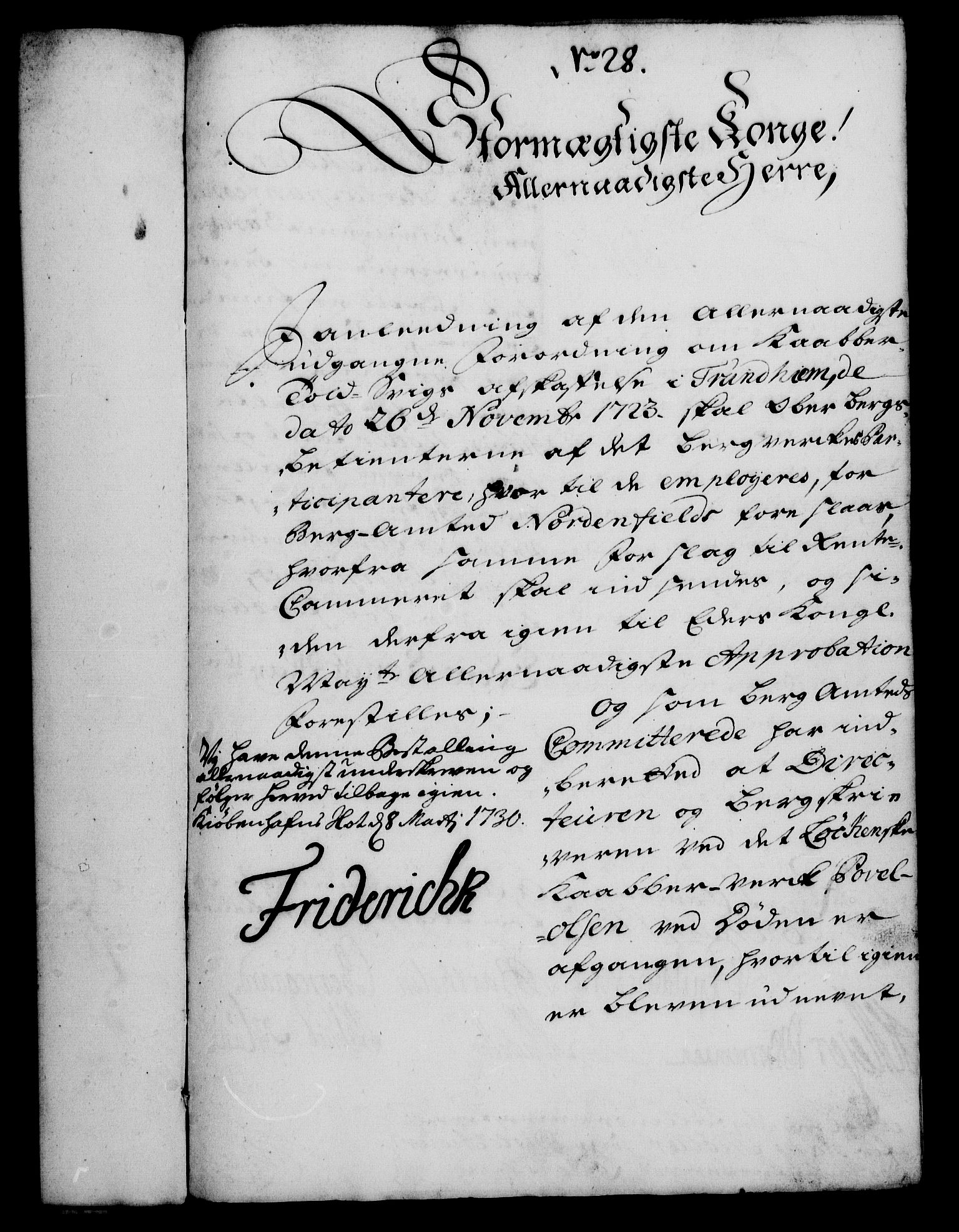 Rentekammeret, Kammerkanselliet, AV/RA-EA-3111/G/Gf/Gfa/L0013: Norsk relasjons- og resolusjonsprotokoll (merket RK 52.13), 1730, p. 167