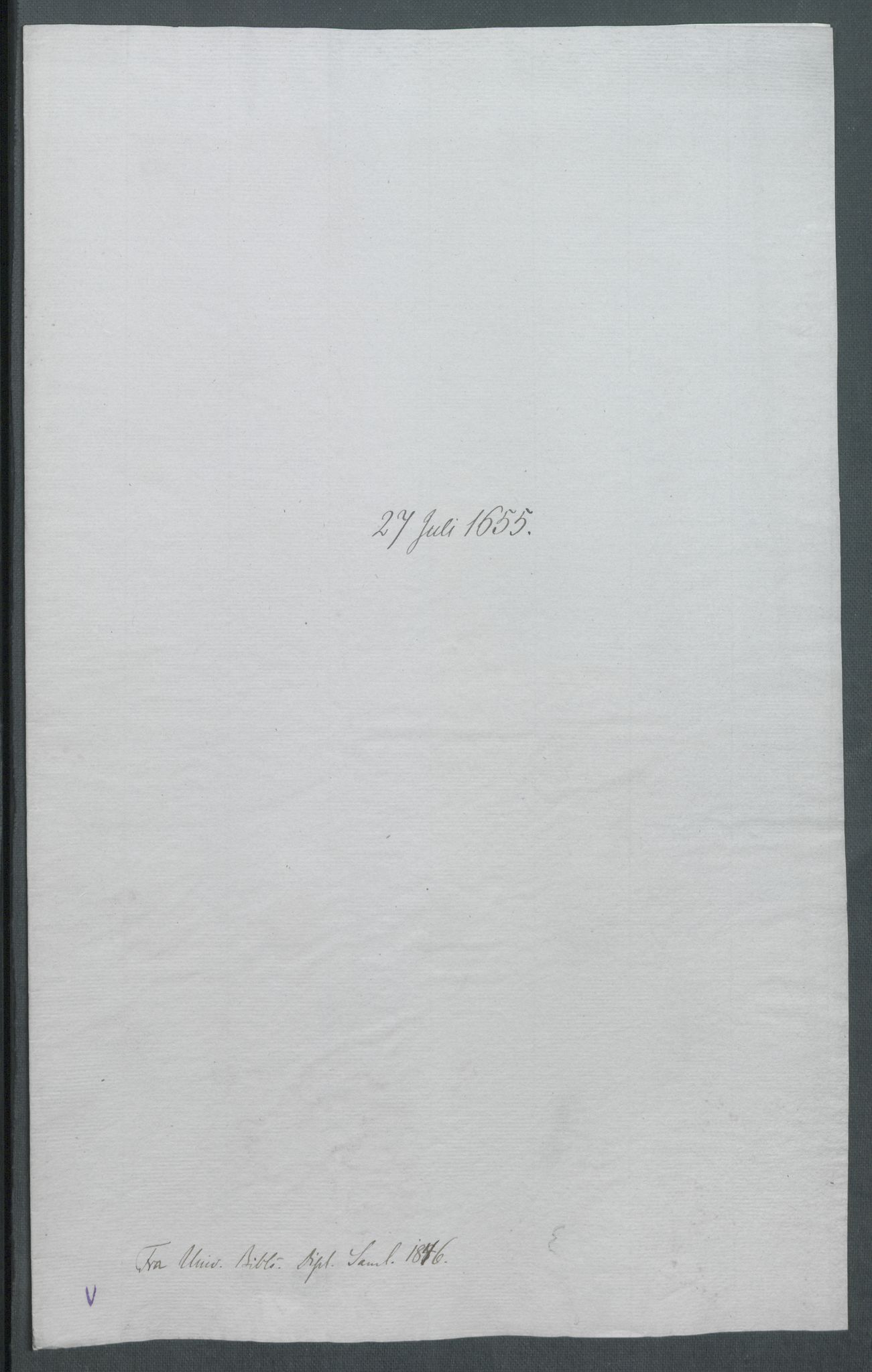 Riksarkivets diplomsamling, AV/RA-EA-5965/F02/L0166: Dokumenter, 1654-1656, p. 136