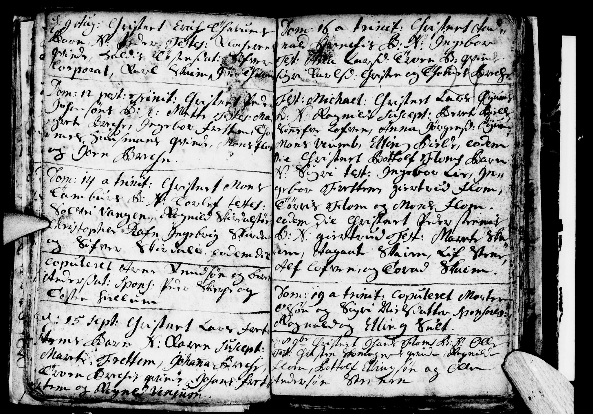 Aurland sokneprestembete, SAB/A-99937/H/Ha/Haa/L0001: Parish register (official) no. A 1, 1716-1734, p. 24