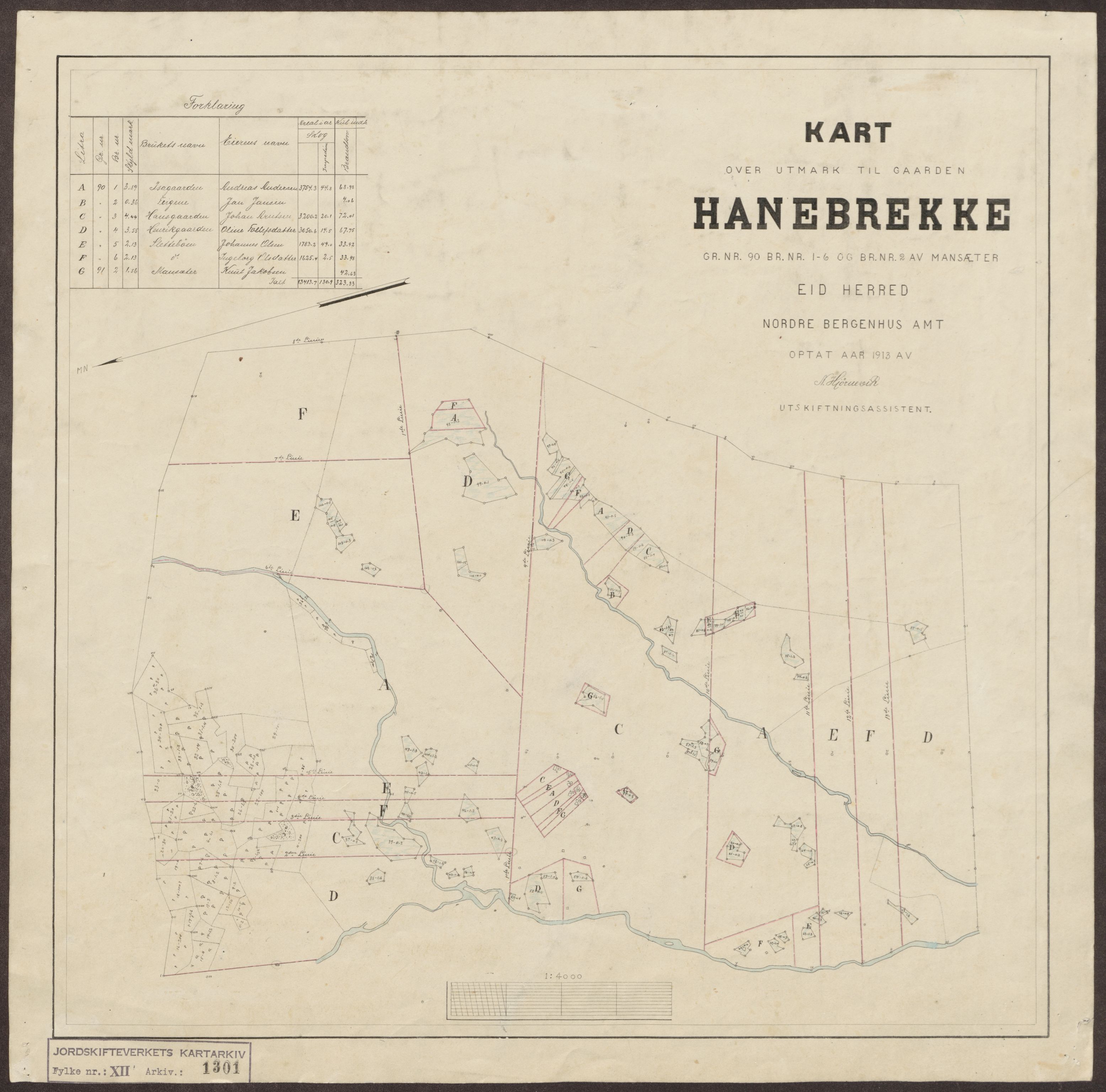 Jordskifteverkets kartarkiv, AV/RA-S-3929/T, 1859-1988, p. 1459