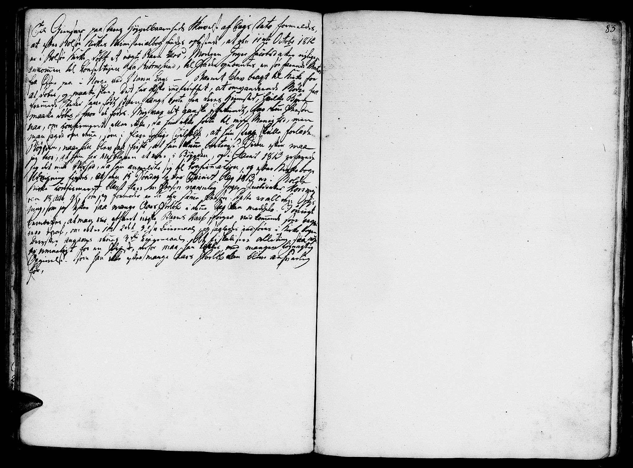 Ministerialprotokoller, klokkerbøker og fødselsregistre - Møre og Romsdal, SAT/A-1454/555/L0649: Parish register (official) no. 555A02 /1, 1795-1821, p. 83