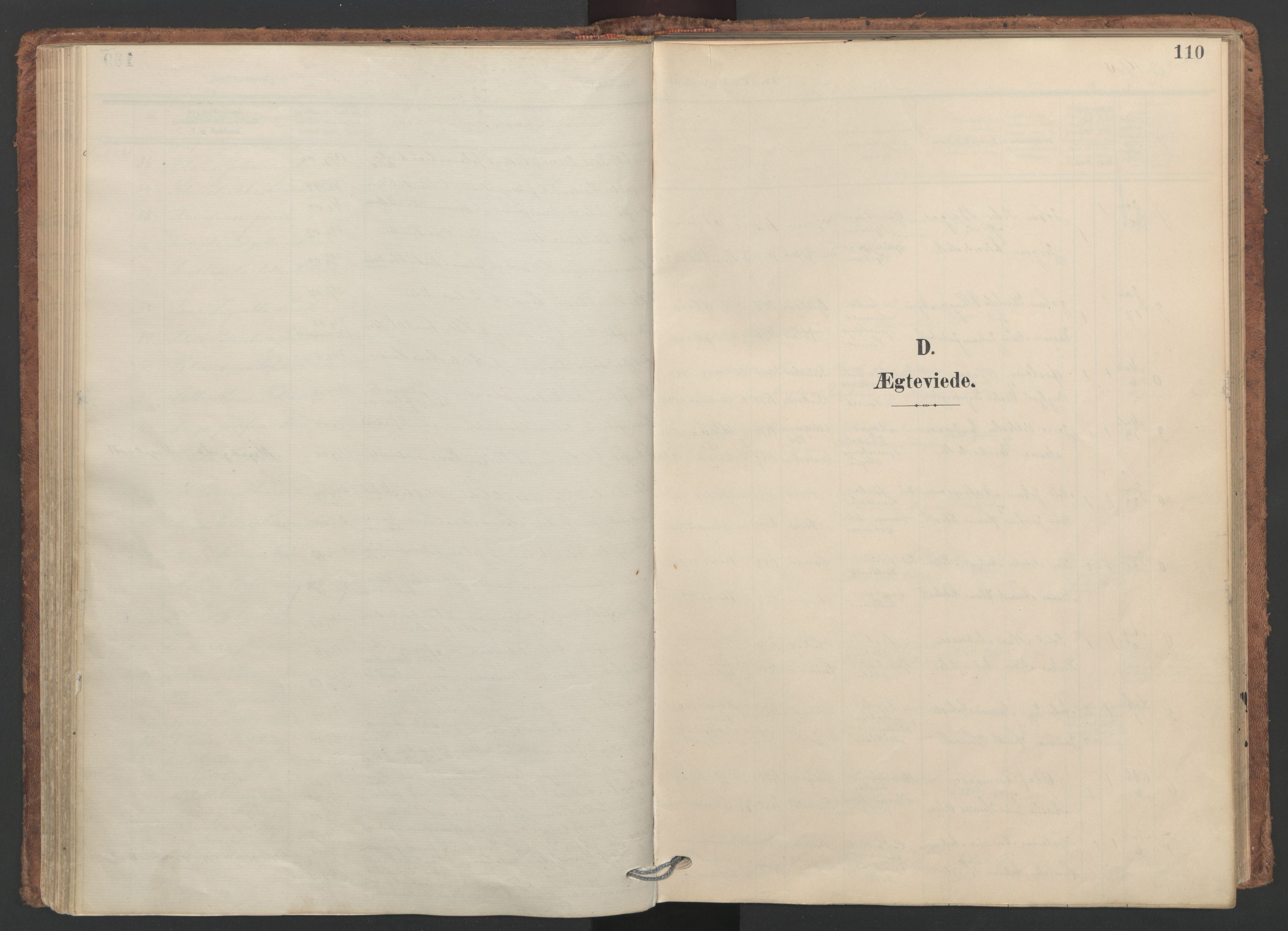 Ministerialprotokoller, klokkerbøker og fødselsregistre - Nordland, SAT/A-1459/893/L1339: Parish register (official) no. 893A11, 1904-1914, p. 110