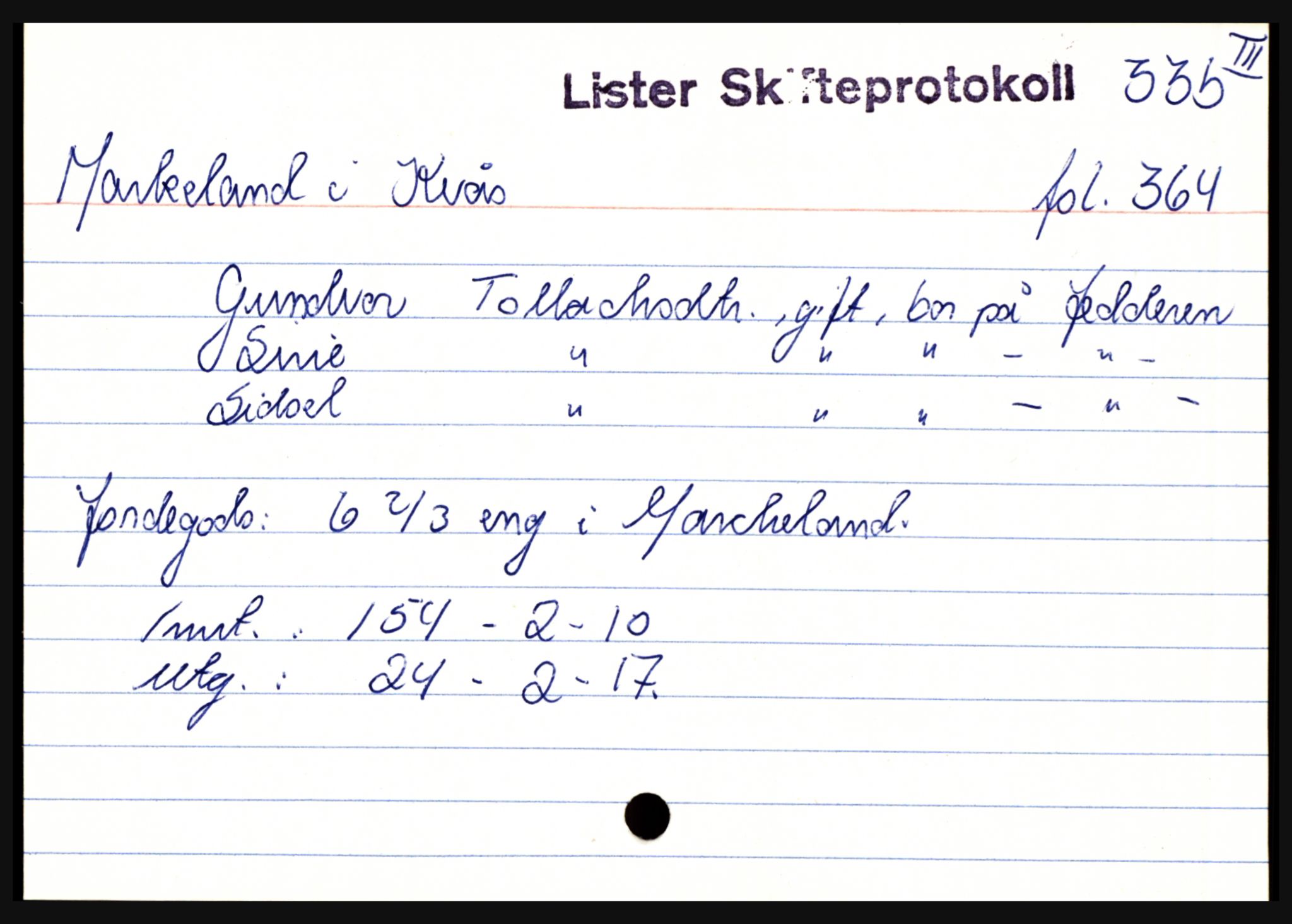 Lister sorenskriveri, AV/SAK-1221-0003/H, p. 25077