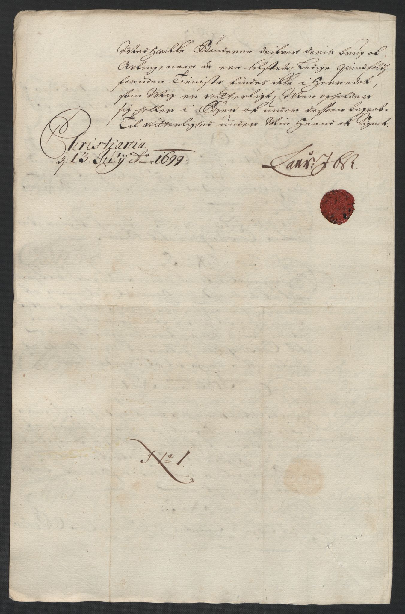 Rentekammeret inntil 1814, Reviderte regnskaper, Fogderegnskap, AV/RA-EA-4092/R10/L0442: Fogderegnskap Aker og Follo, 1699, p. 231