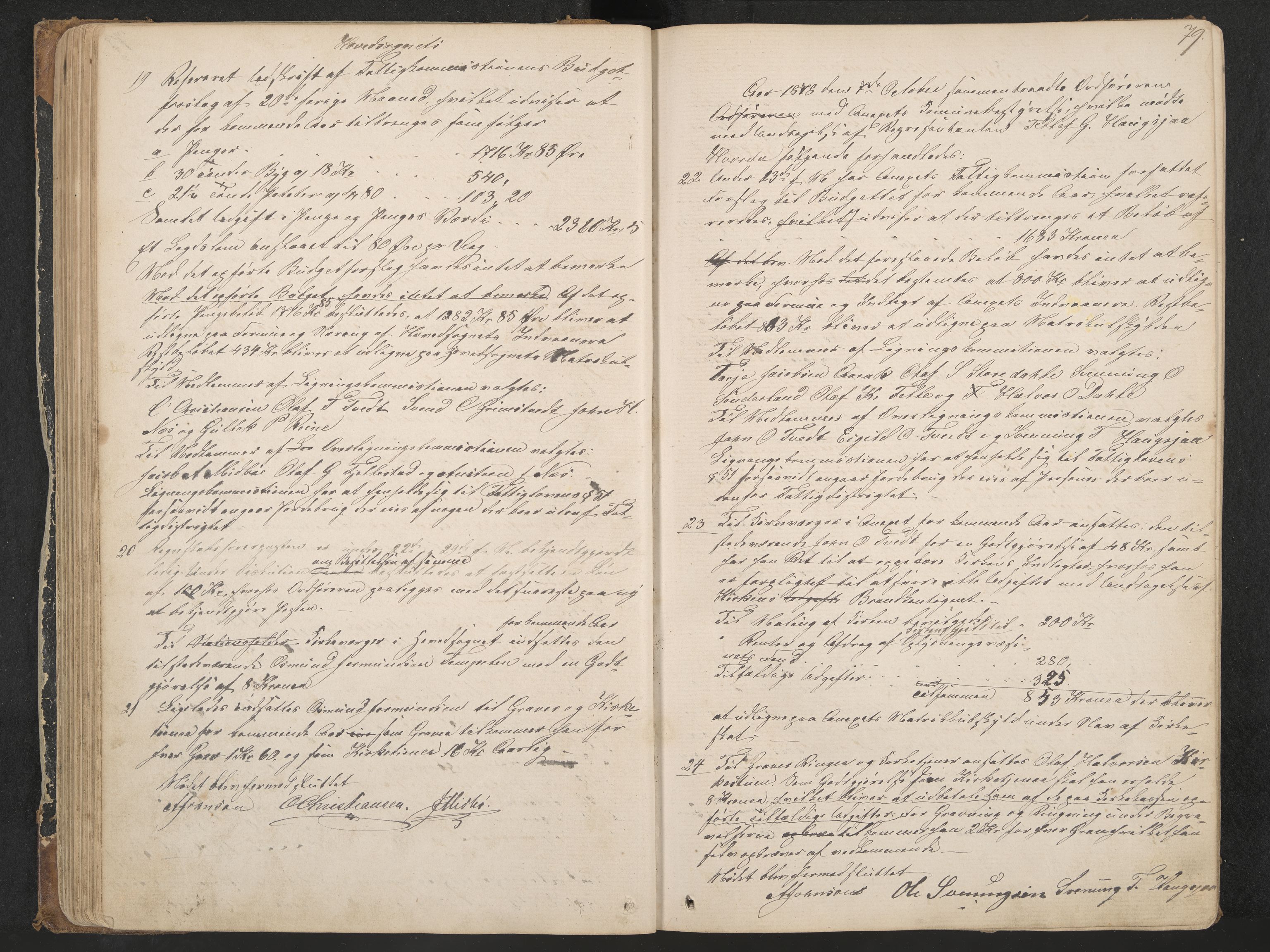 Nissedal formannskap og sentraladministrasjon, IKAK/0830021-1/A/L0002: Møtebok, 1870-1892, p. 79