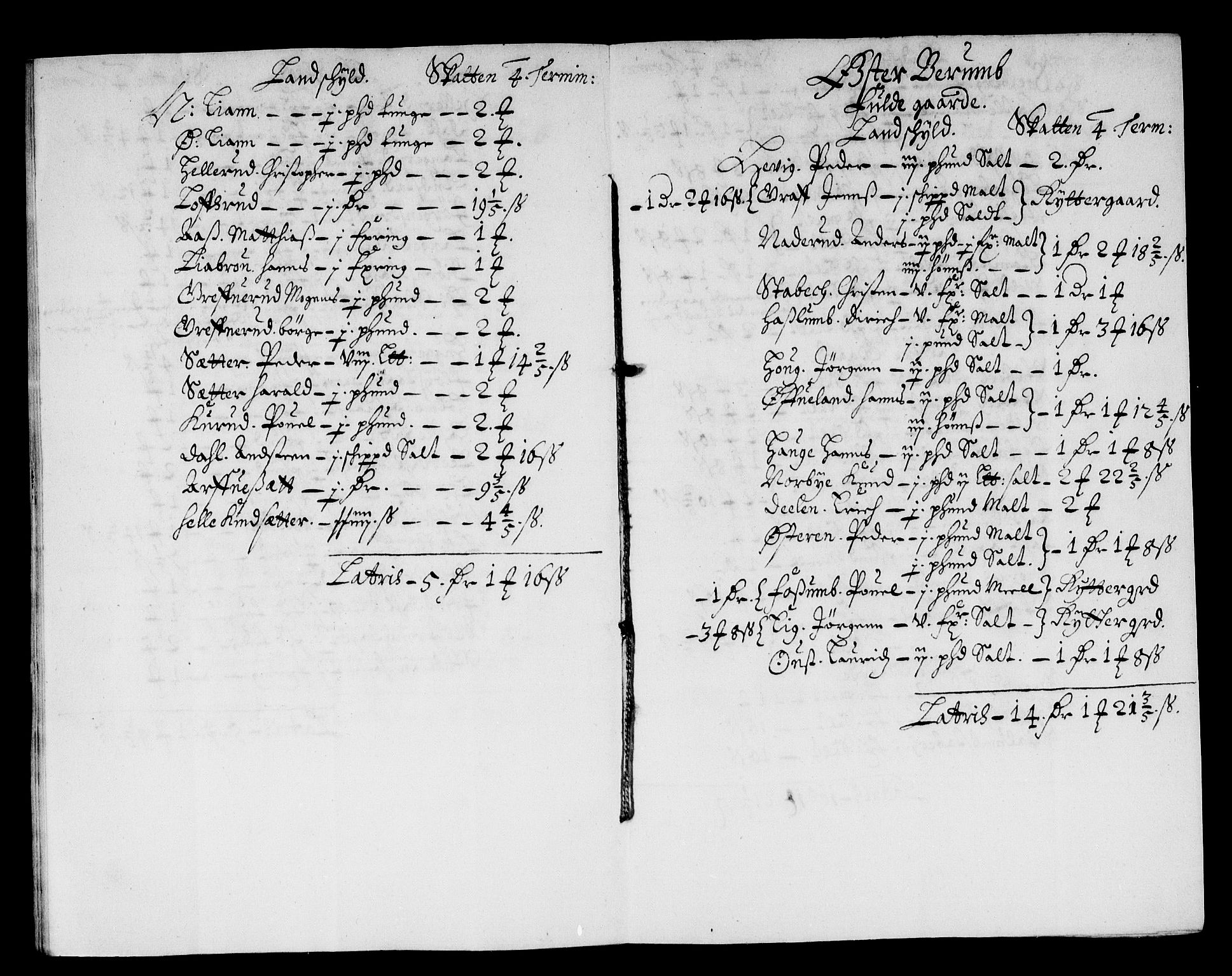 Rentekammeret inntil 1814, Reviderte regnskaper, Stiftamtstueregnskaper, Landkommissariatet på Akershus og Akershus stiftamt, AV/RA-EA-5869/R/Rb/L0066: Akershus stiftamt, 1668-1669