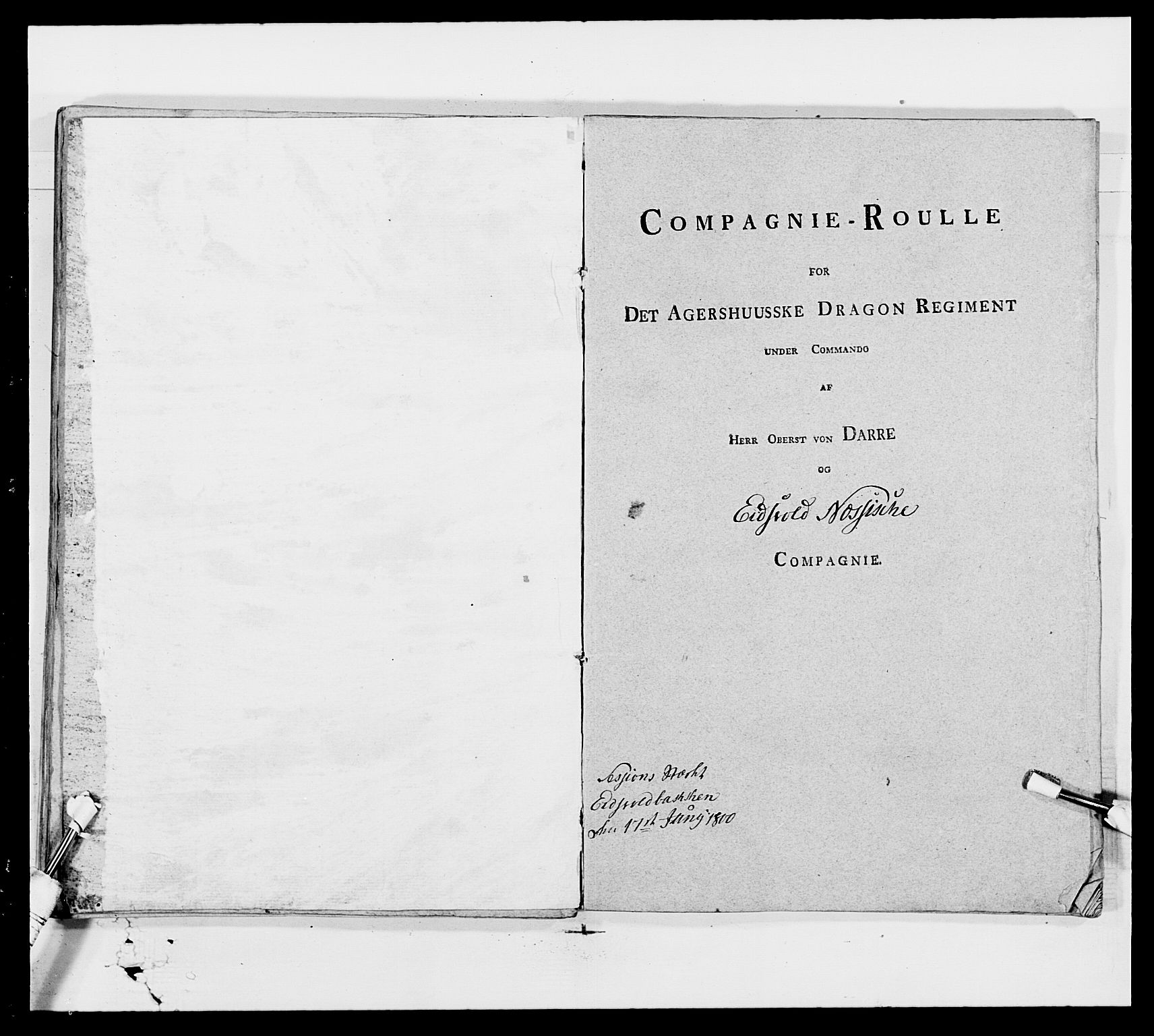 Generalitets- og kommissariatskollegiet, Det kongelige norske kommissariatskollegium, RA/EA-5420/E/Eh/L0006: Akershusiske dragonregiment, 1796-1800, p. 568