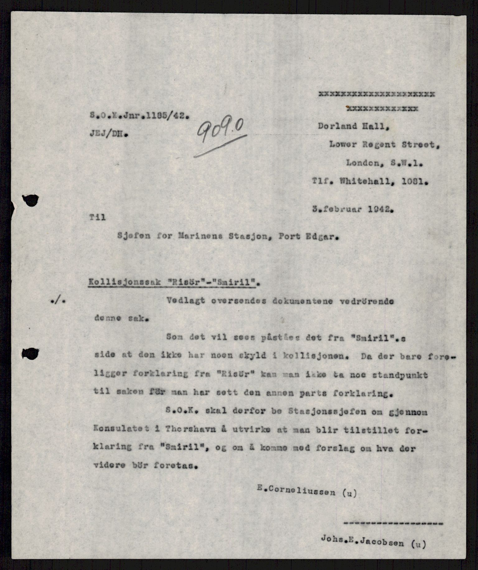 Forsvaret, Sjøforsvarets overkommando, RA/RAFA-2035/D/Dc/L0305: --, 1940-1946, p. 226