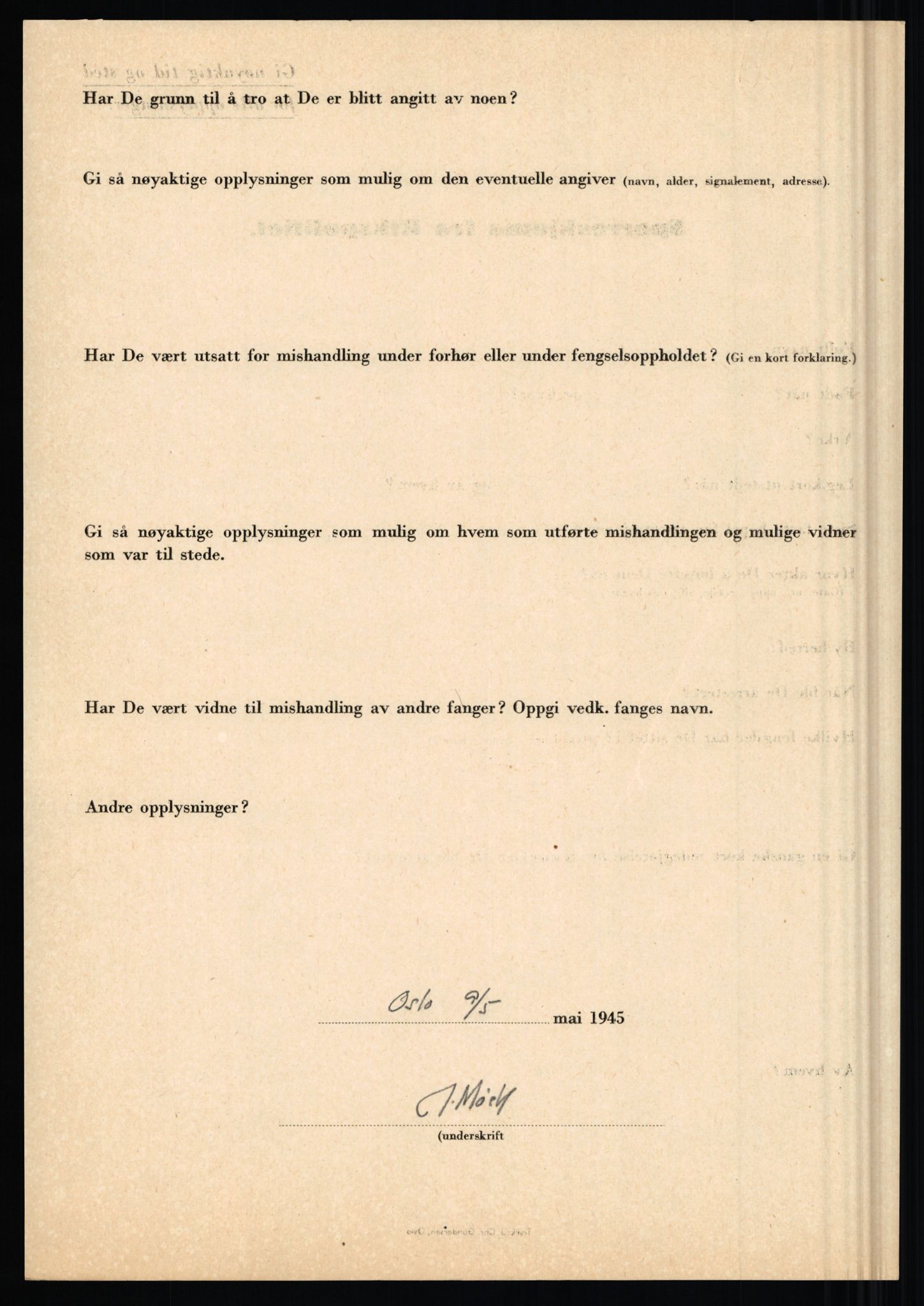 Rikspolitisjefen, AV/RA-S-1560/L/L0012: Mogensen, Øivind - Noraas, Lars, 1940-1945, p. 325