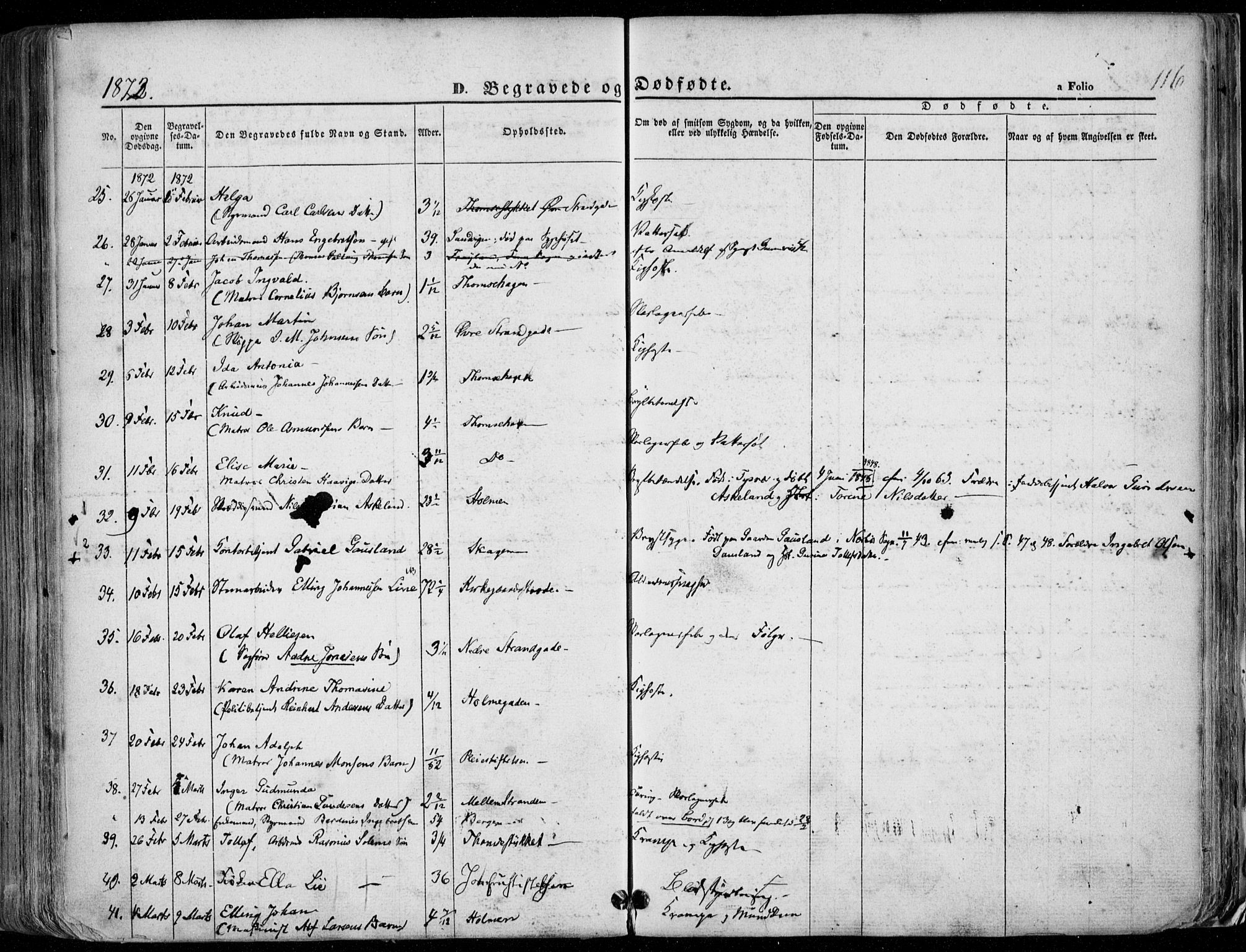 Domkirken sokneprestkontor, AV/SAST-A-101812/001/30/30BA/L0020: Parish register (official) no. A 19, 1858-1877, p. 116