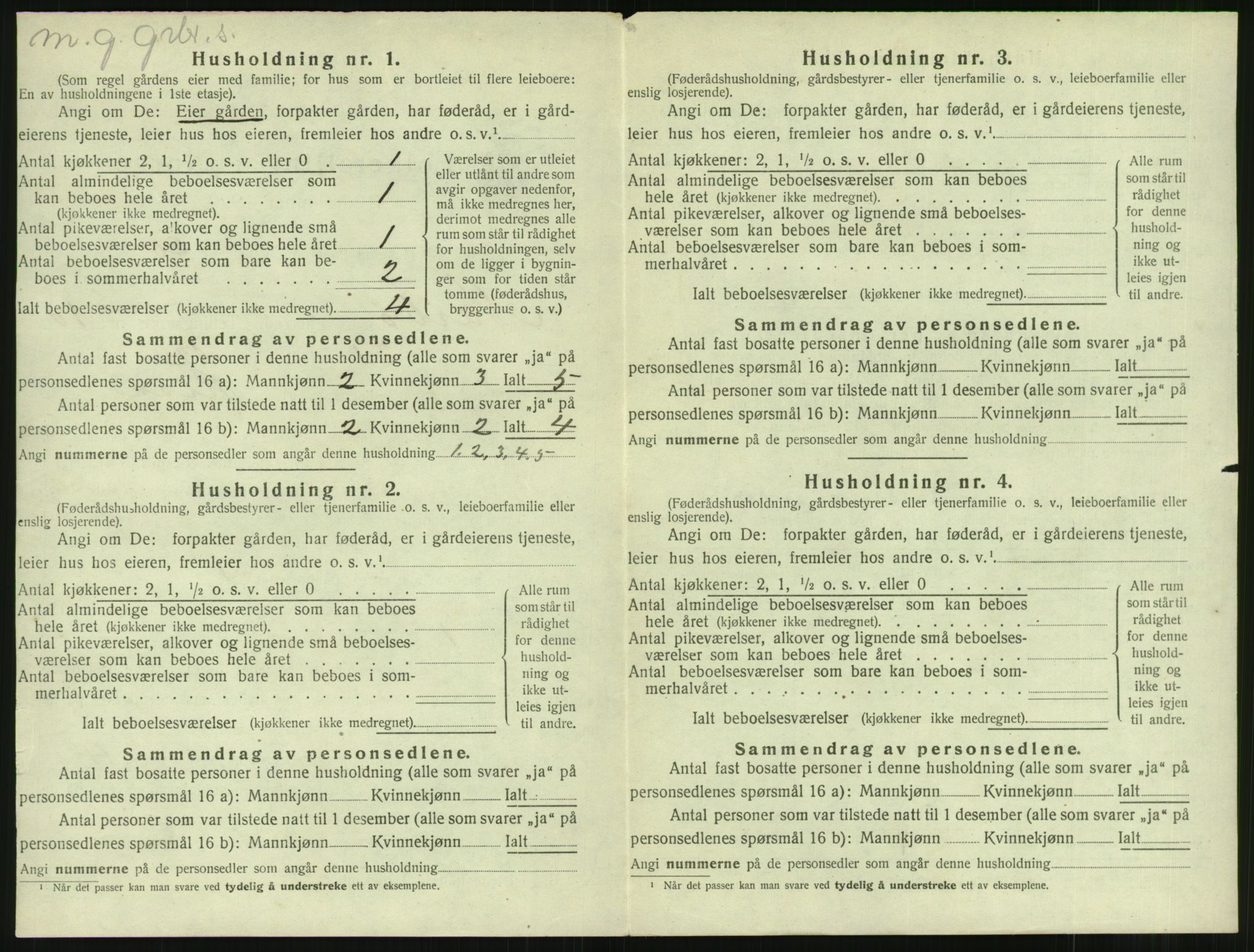 SAST, 1920 census for Nærbø, 1920, p. 760