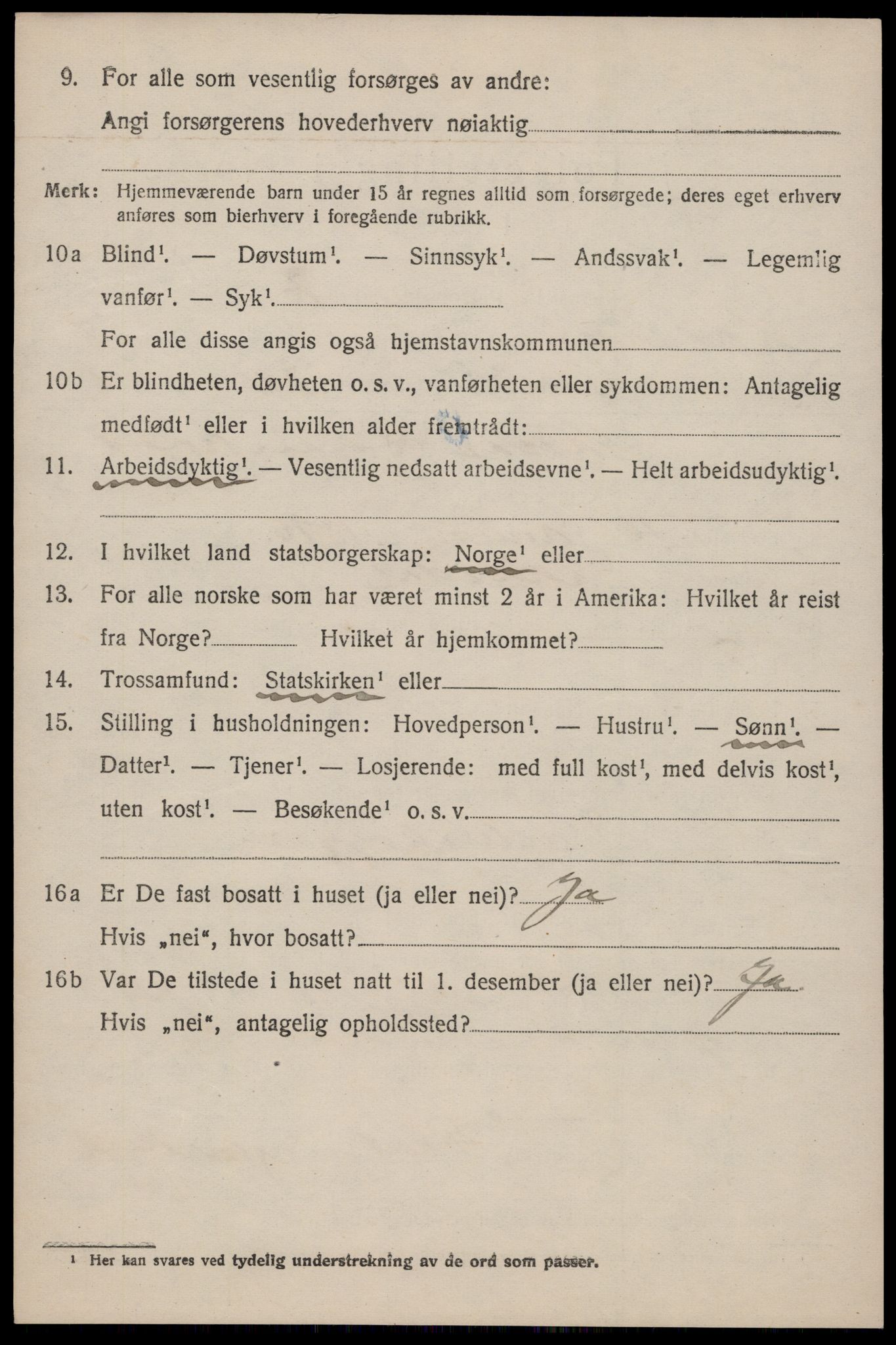 SAKO, 1920 census for Lårdal, 1920, p. 3172