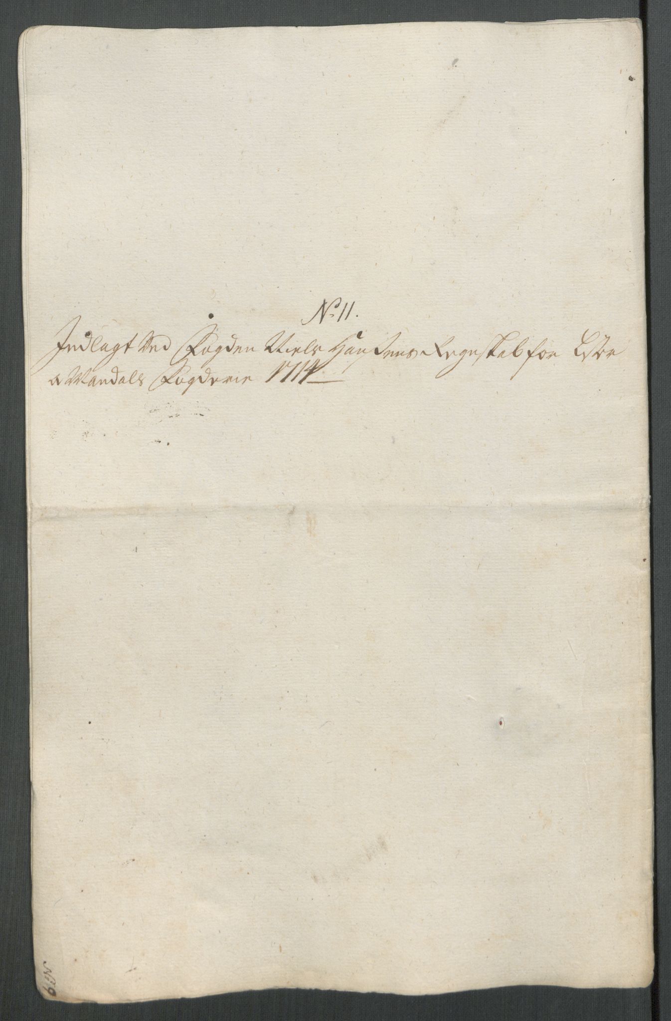 Rentekammeret inntil 1814, Reviderte regnskaper, Fogderegnskap, AV/RA-EA-4092/R43/L2558: Fogderegnskap Lista og Mandal, 1714, p. 86