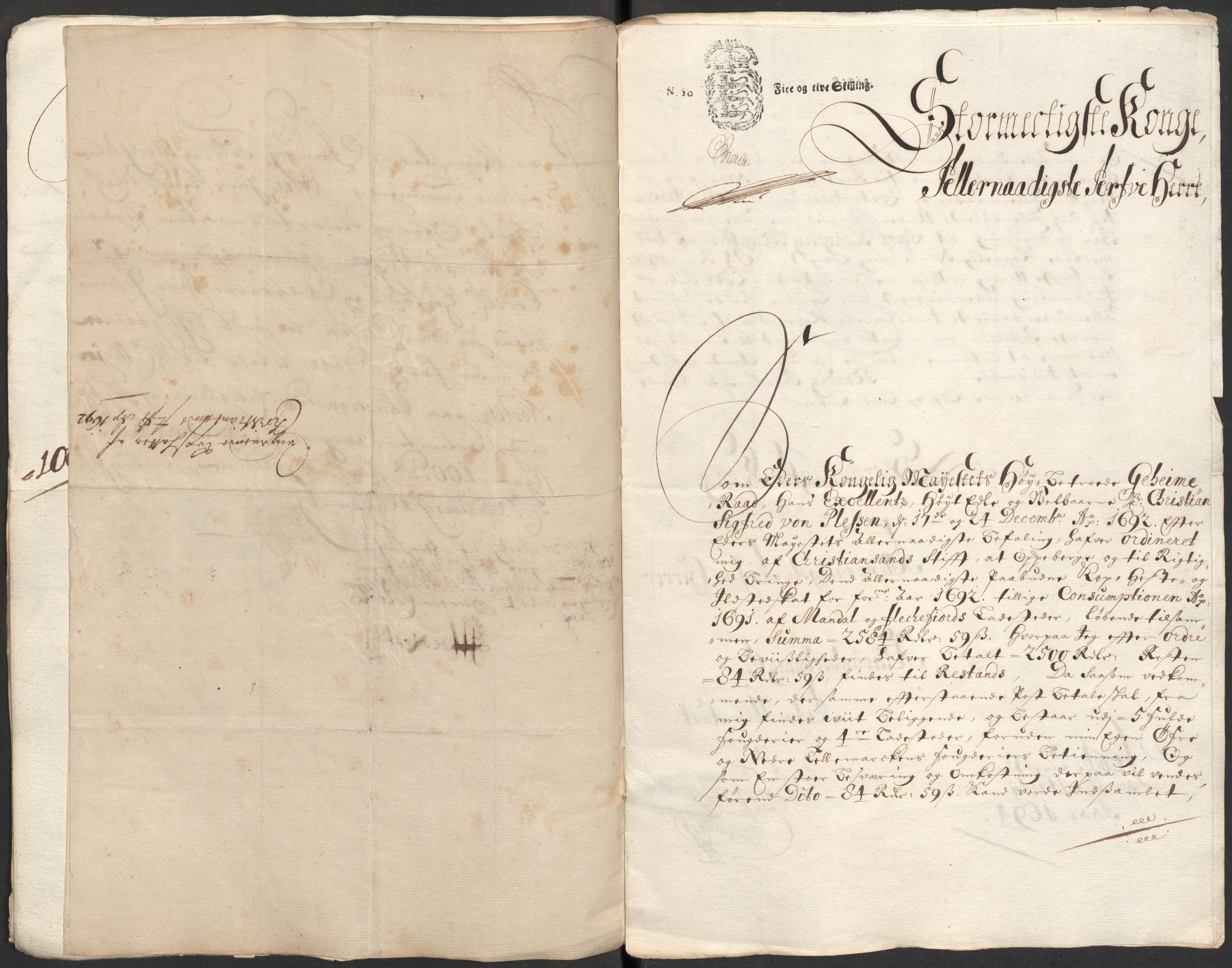 Rentekammeret inntil 1814, Reviderte regnskaper, Fogderegnskap, AV/RA-EA-4092/R35/L2089: Fogderegnskap Øvre og Nedre Telemark, 1690-1692, p. 34