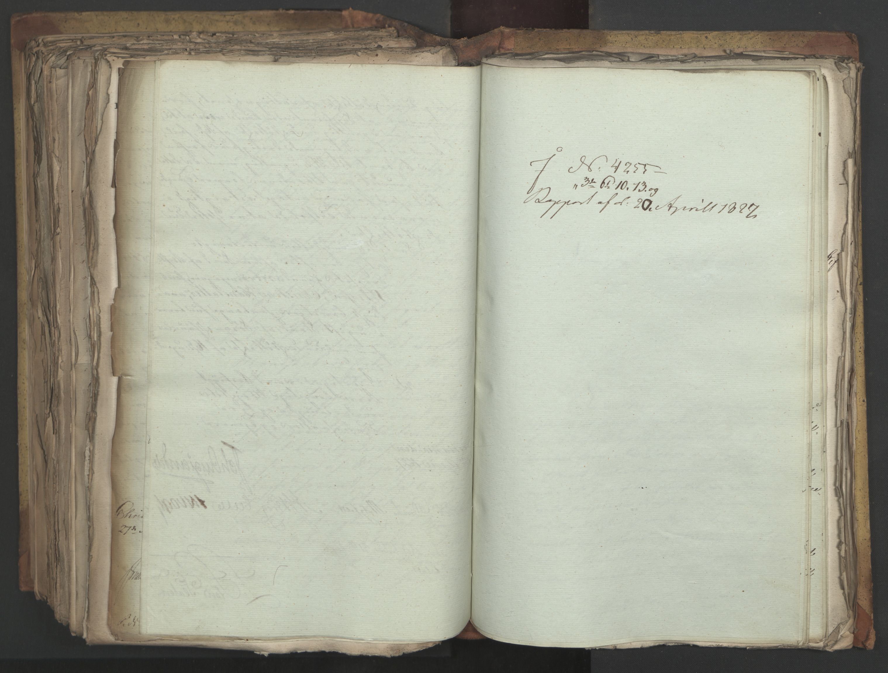 Statsrådsavdelingen i Stockholm, AV/RA-S-1003/D/Da/L0050: Regjeringsinnstillinger nr. 4087-4309, 1826, p. 538