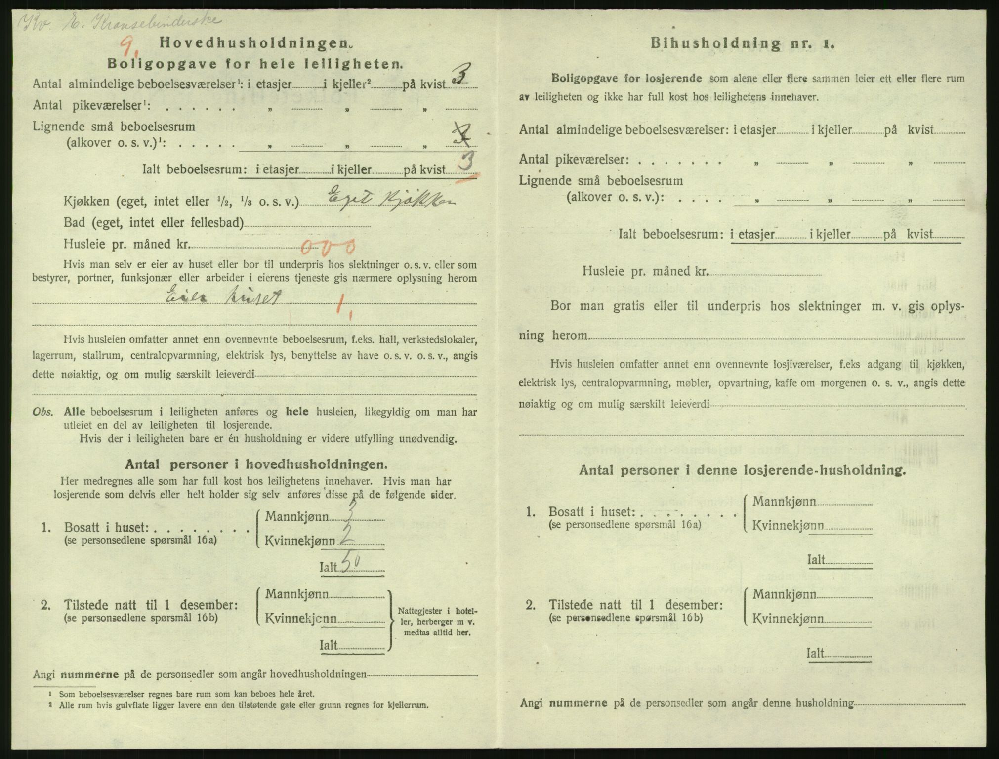 SAK, 1920 census for Risør, 1920, p. 2010
