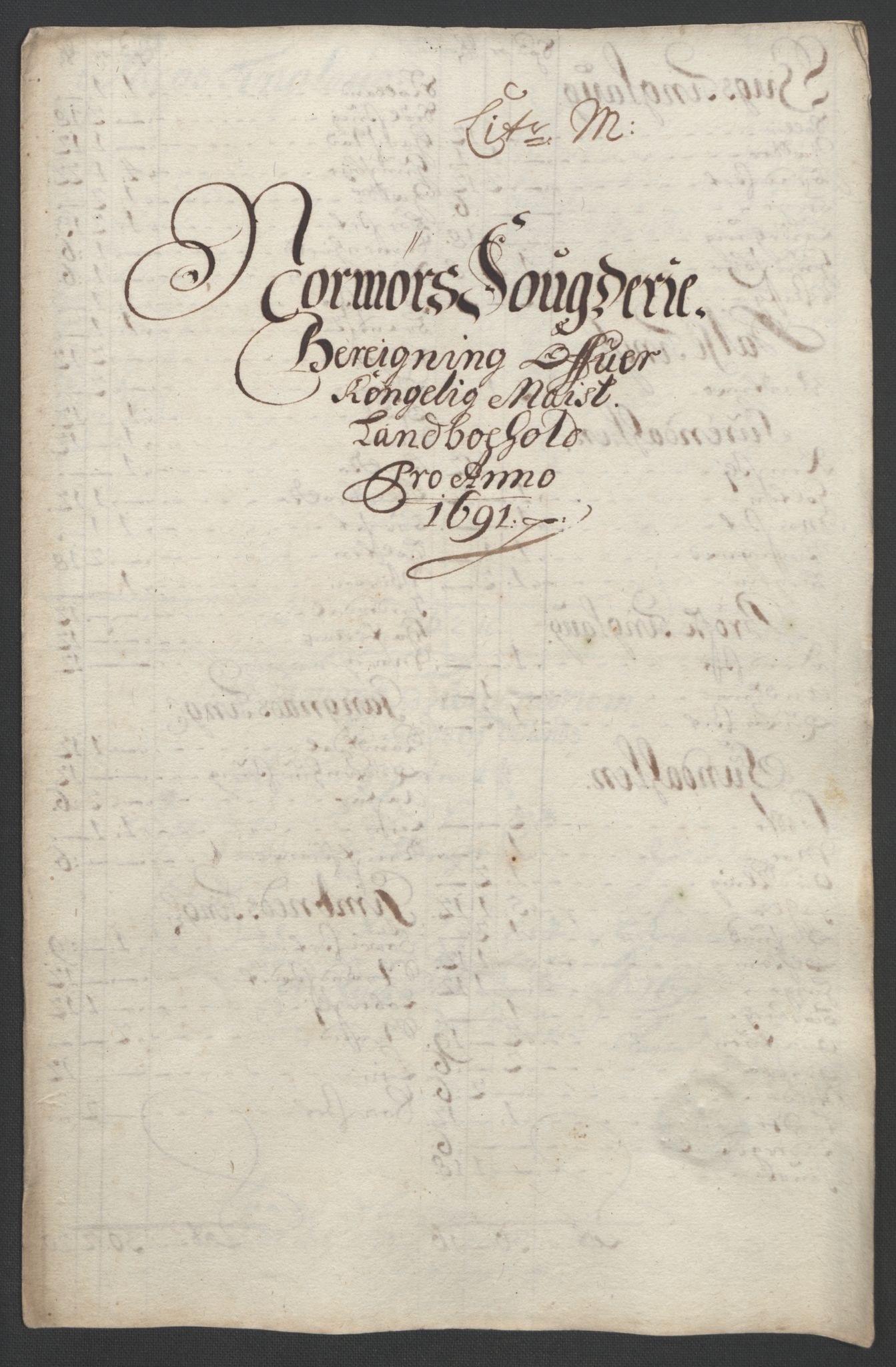 Rentekammeret inntil 1814, Reviderte regnskaper, Fogderegnskap, RA/EA-4092/R56/L3734: Fogderegnskap Nordmøre, 1690-1691, p. 392