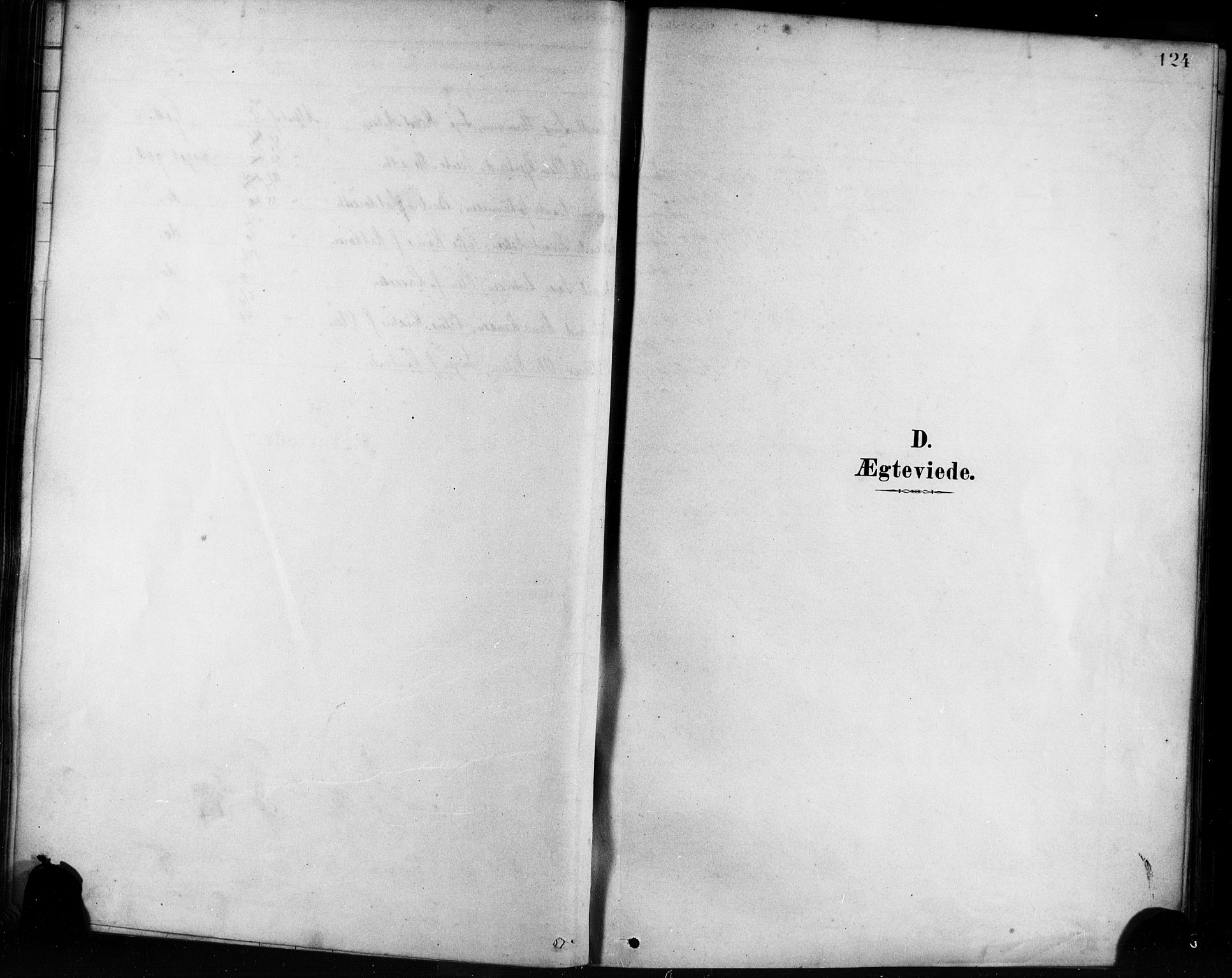 Sandviken Sokneprestembete, SAB/A-77601/H/Ha/L0002: Parish register (official) no. A 2, 1878-1896, p. 124