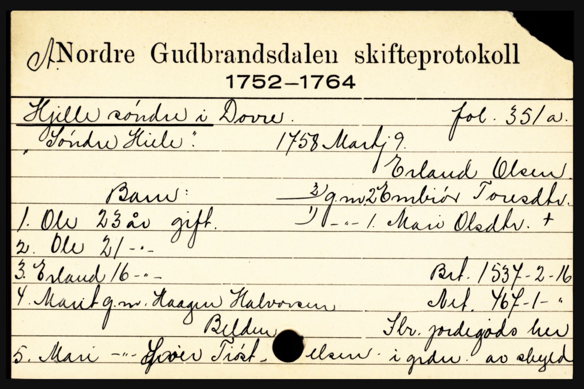 Nord-Gudbrandsdal tingrett, AV/SAH-TING-002/J, 1658-1900, p. 5183