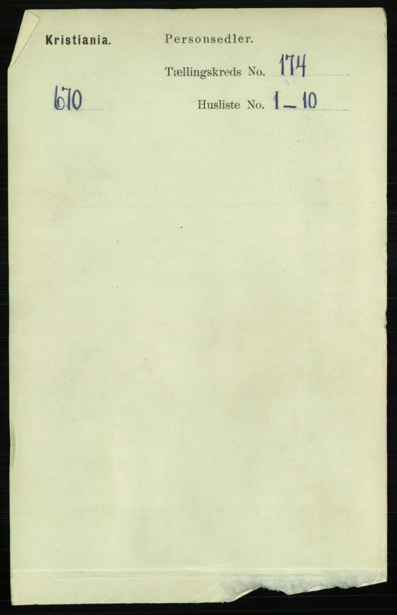 RA, 1891 census for 0301 Kristiania, 1891, p. 103908