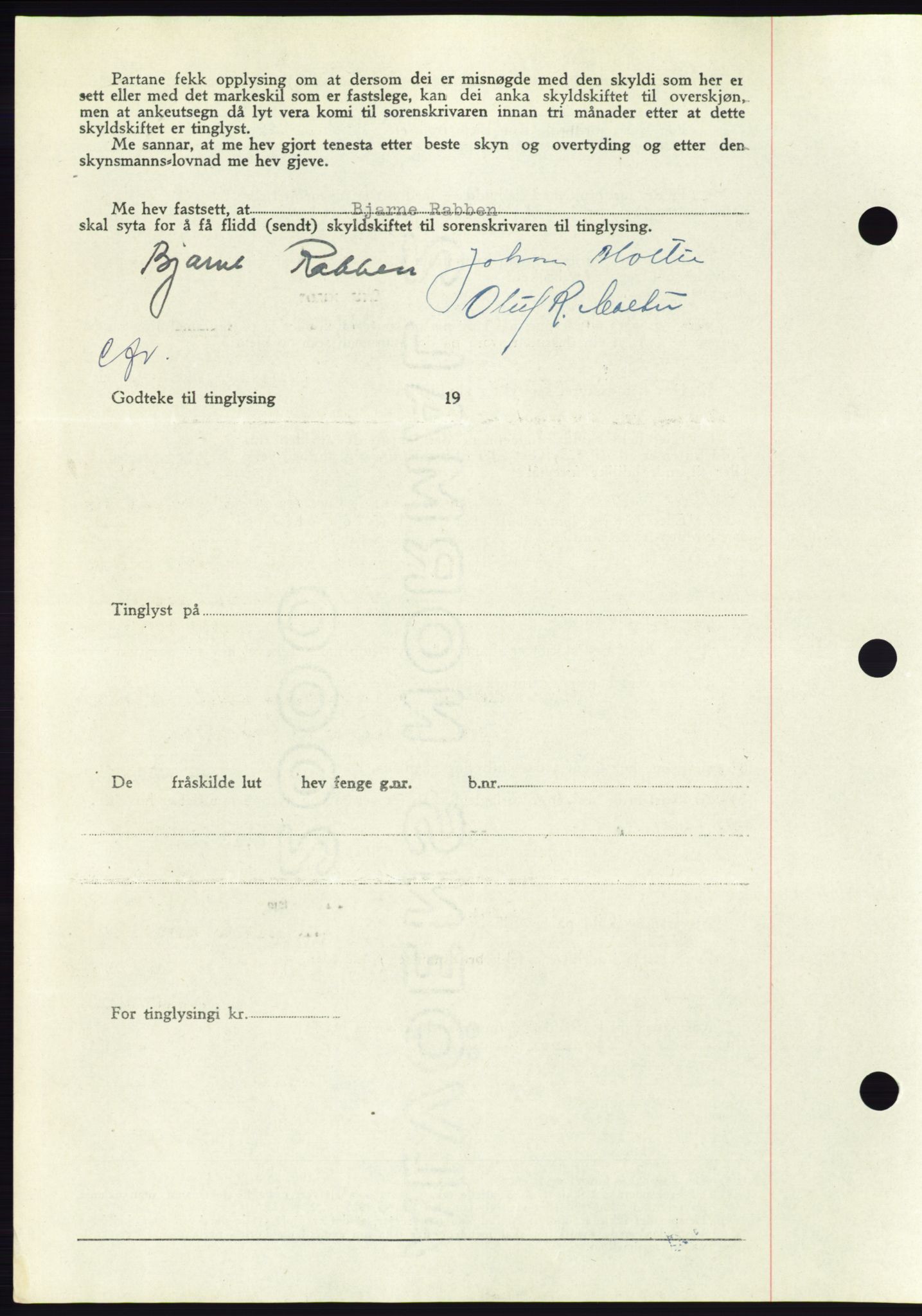 Søre Sunnmøre sorenskriveri, AV/SAT-A-4122/1/2/2C/L0082: Mortgage book no. 8A, 1948-1948, Diary no: : 774/1948