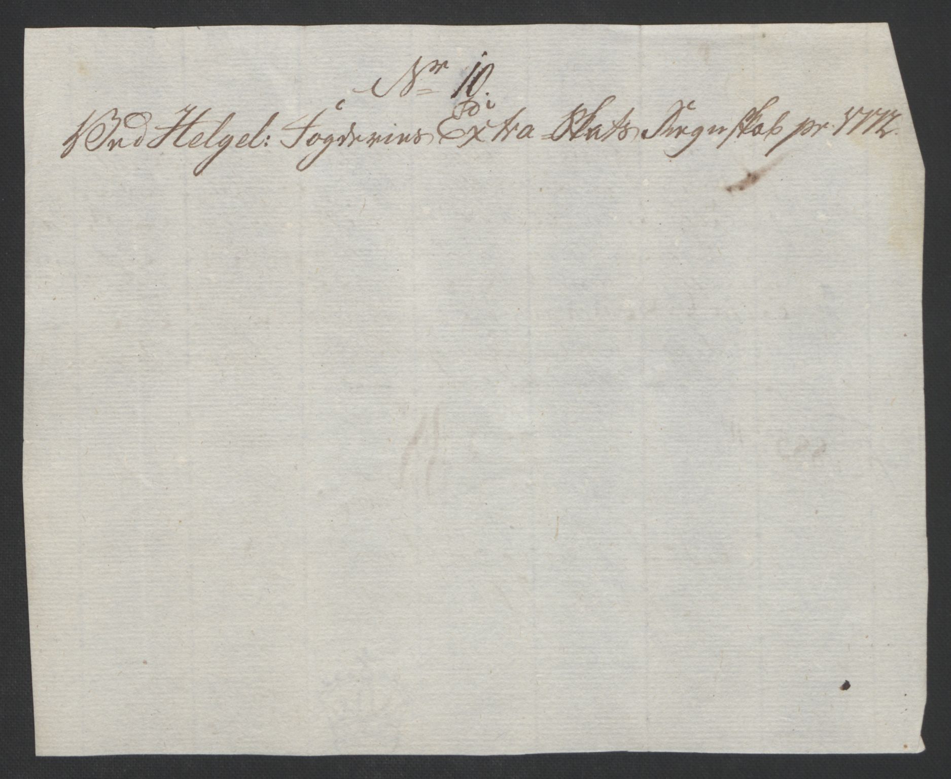 Rentekammeret inntil 1814, Reviderte regnskaper, Fogderegnskap, AV/RA-EA-4092/R65/L4573: Ekstraskatten Helgeland, 1762-1772, p. 439