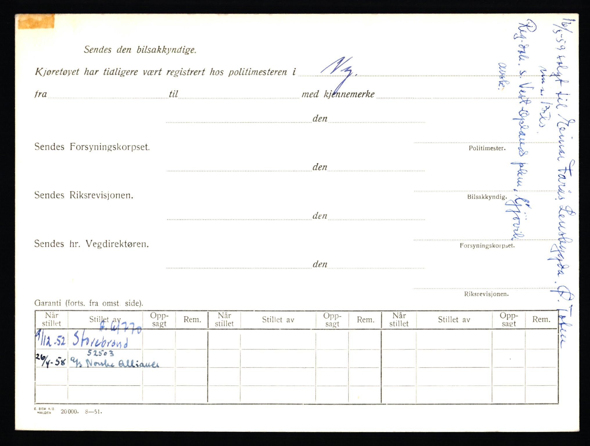 Stavanger trafikkstasjon, AV/SAST-A-101942/0/F/L0040: L-22800 - L-23999, 1930-1971, p. 84