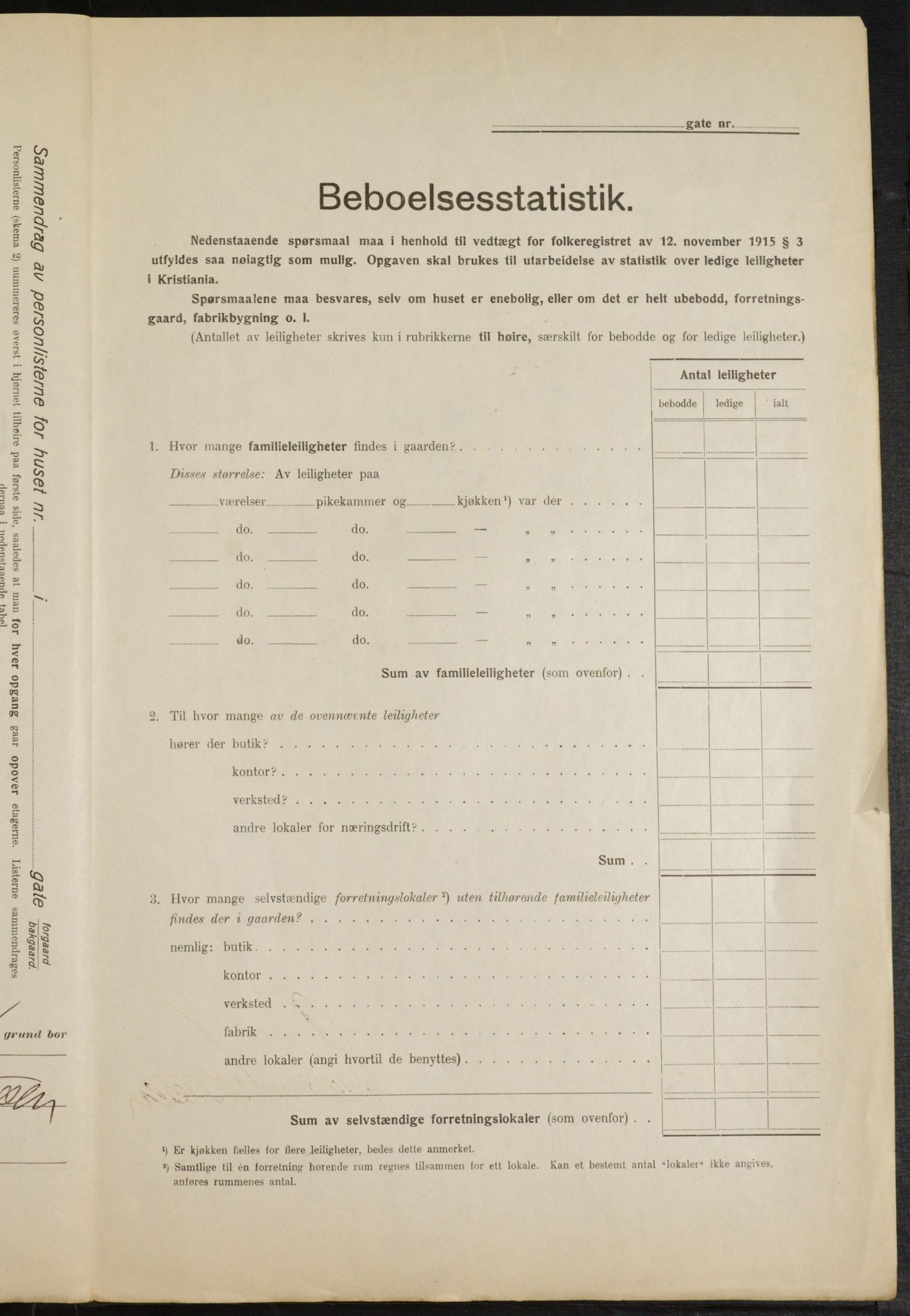 OBA, Municipal Census 1916 for Kristiania, 1916, p. 59746