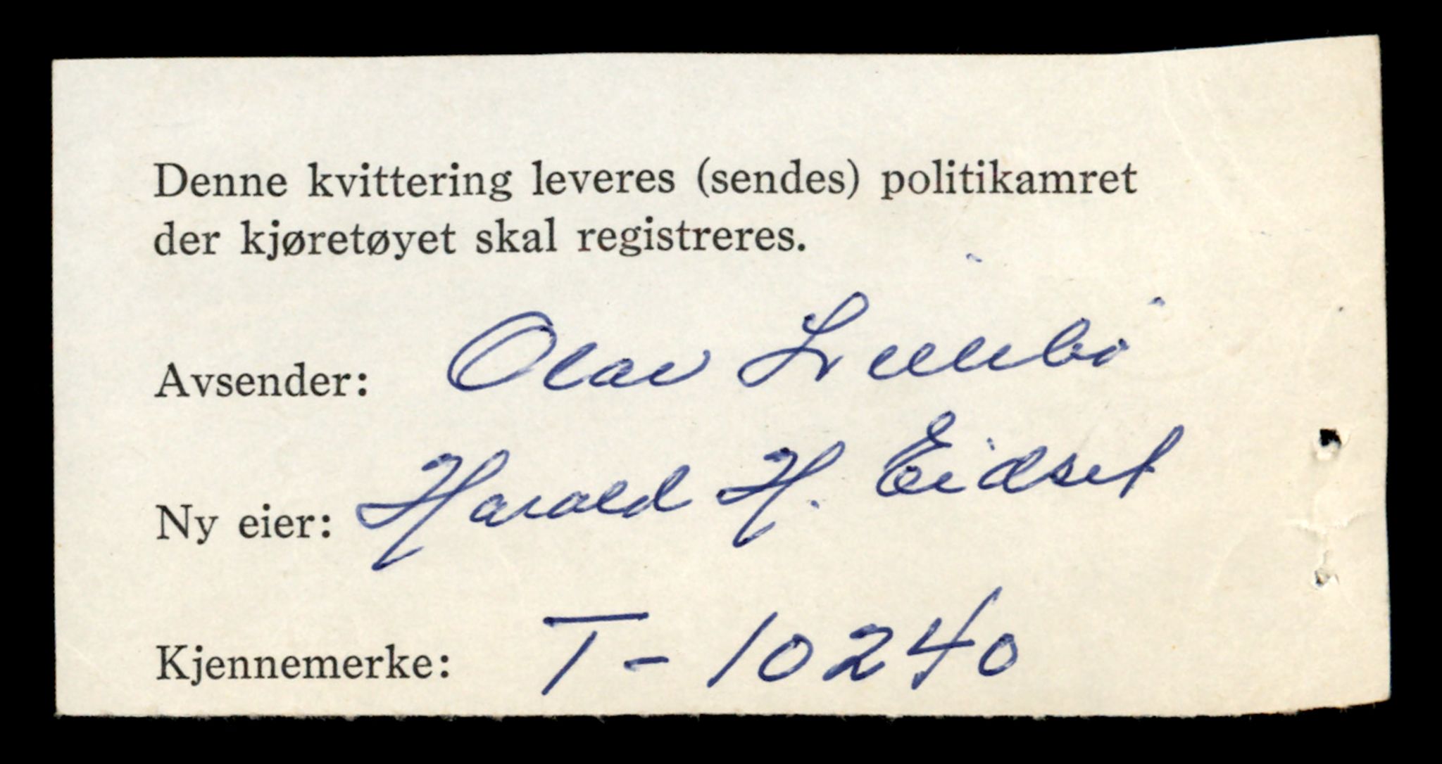Møre og Romsdal vegkontor - Ålesund trafikkstasjon, AV/SAT-A-4099/F/Fe/L0019: Registreringskort for kjøretøy T 10228 - T 10350, 1927-1998, p. 260