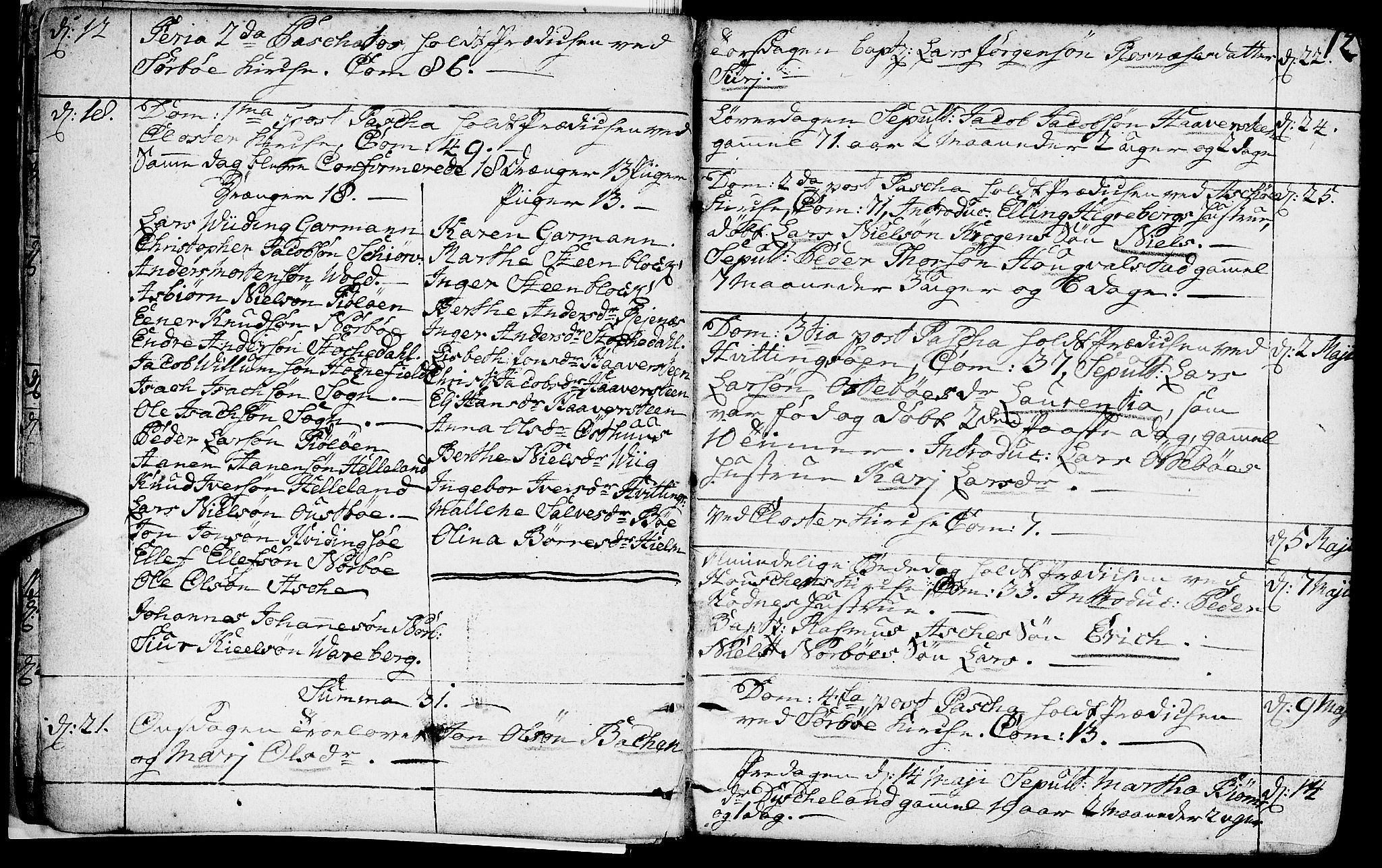 Rennesøy sokneprestkontor, AV/SAST-A -101827/H/Ha/Haa/L0003: Parish register (official) no. A 3, 1772-1815, p. 12