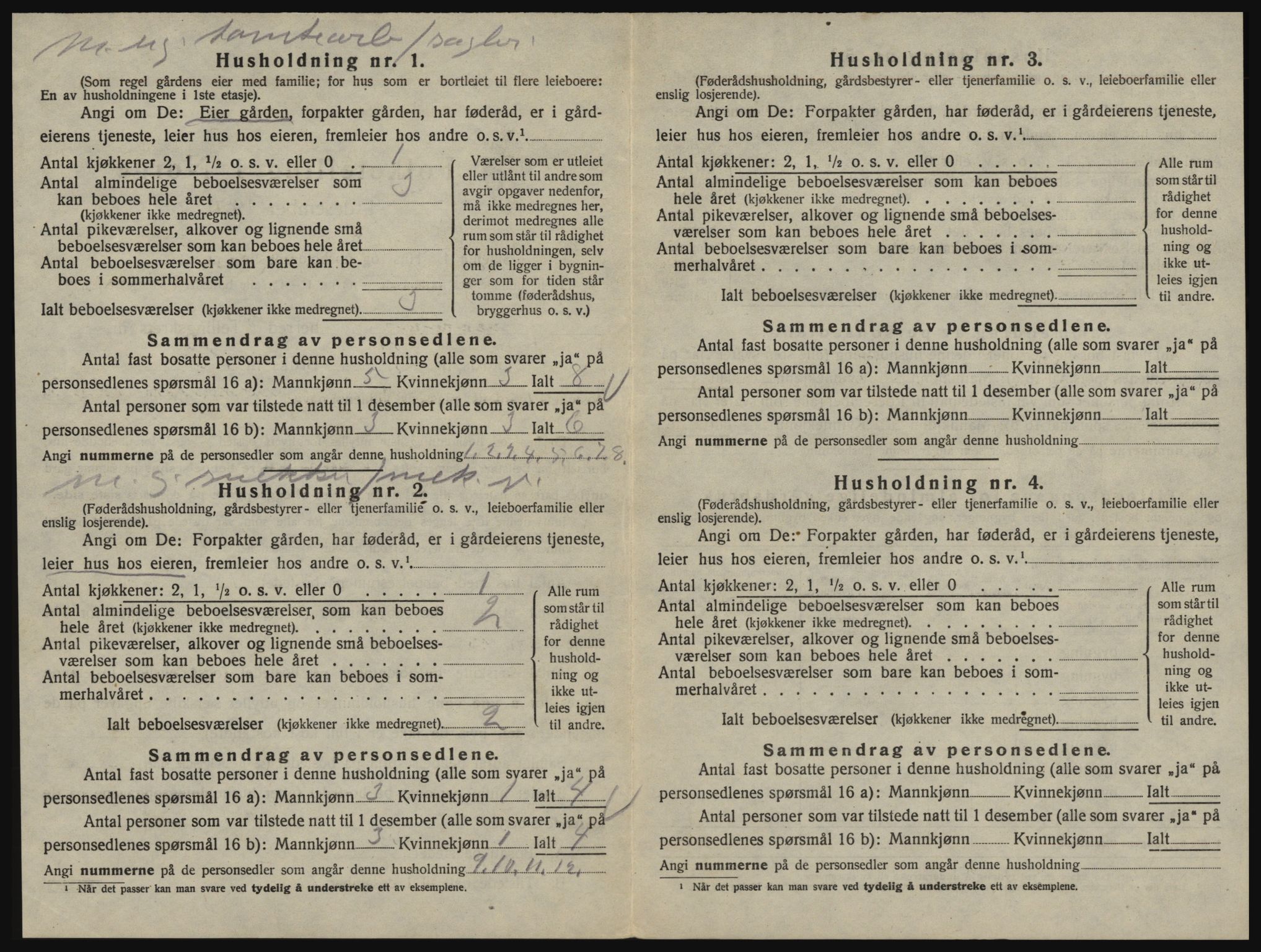 SAO, 1920 census for Glemmen, 1920, p. 2060