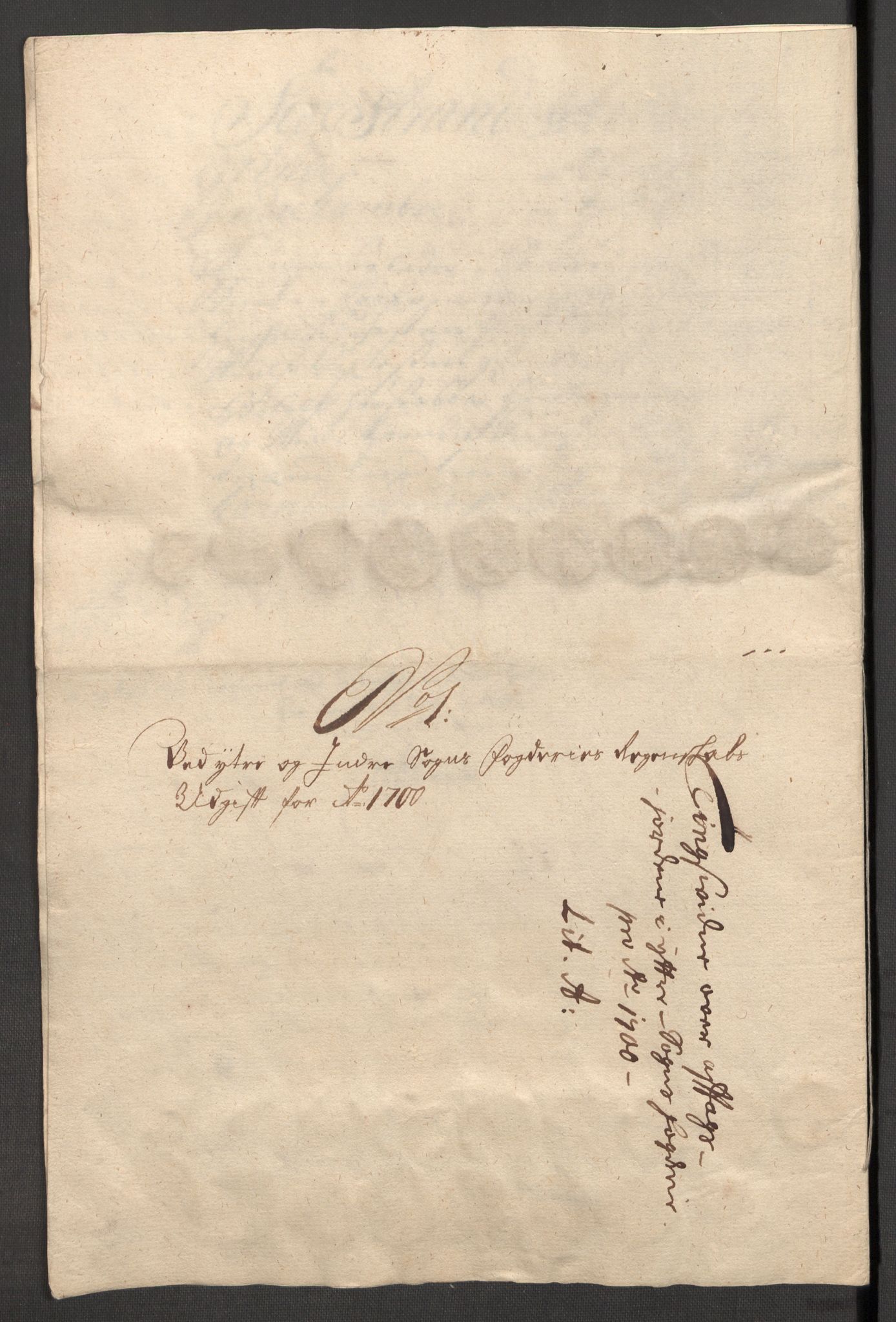 Rentekammeret inntil 1814, Reviderte regnskaper, Fogderegnskap, AV/RA-EA-4092/R52/L3311: Fogderegnskap Sogn, 1700-1701, p. 218