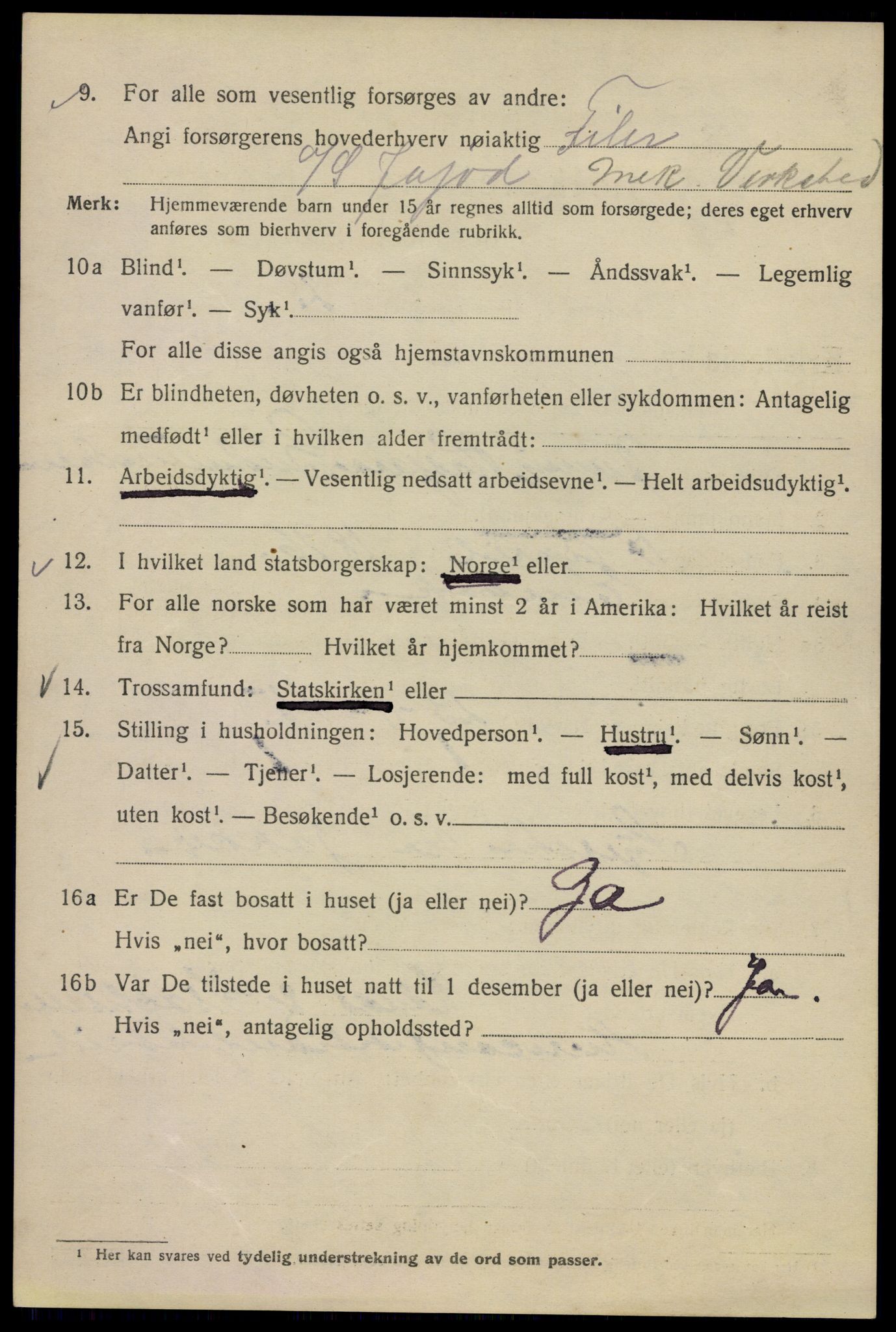 SAO, 1920 census for Kristiania, 1920, p. 479022