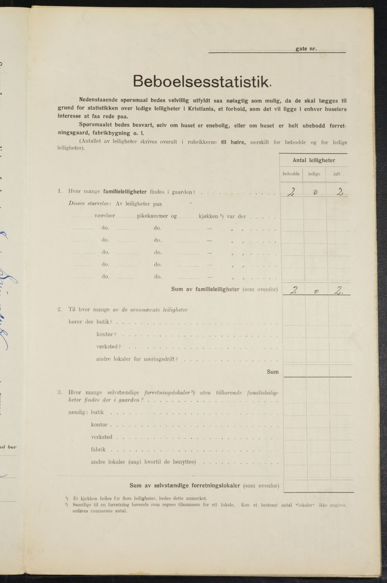 OBA, Municipal Census 1914 for Kristiania, 1914, p. 106814